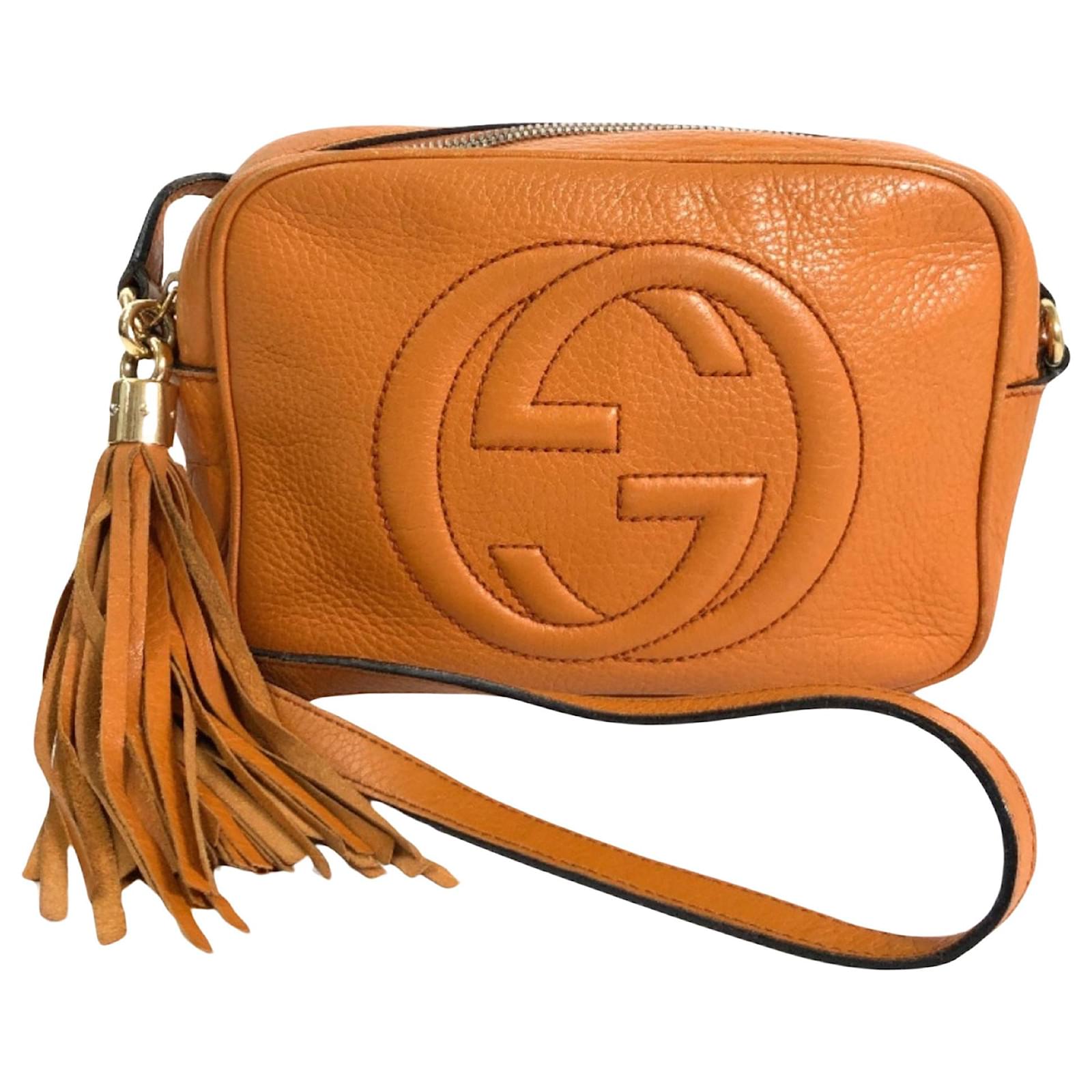 Gucci Soho Orange Leather ref.997100 Joli Closet