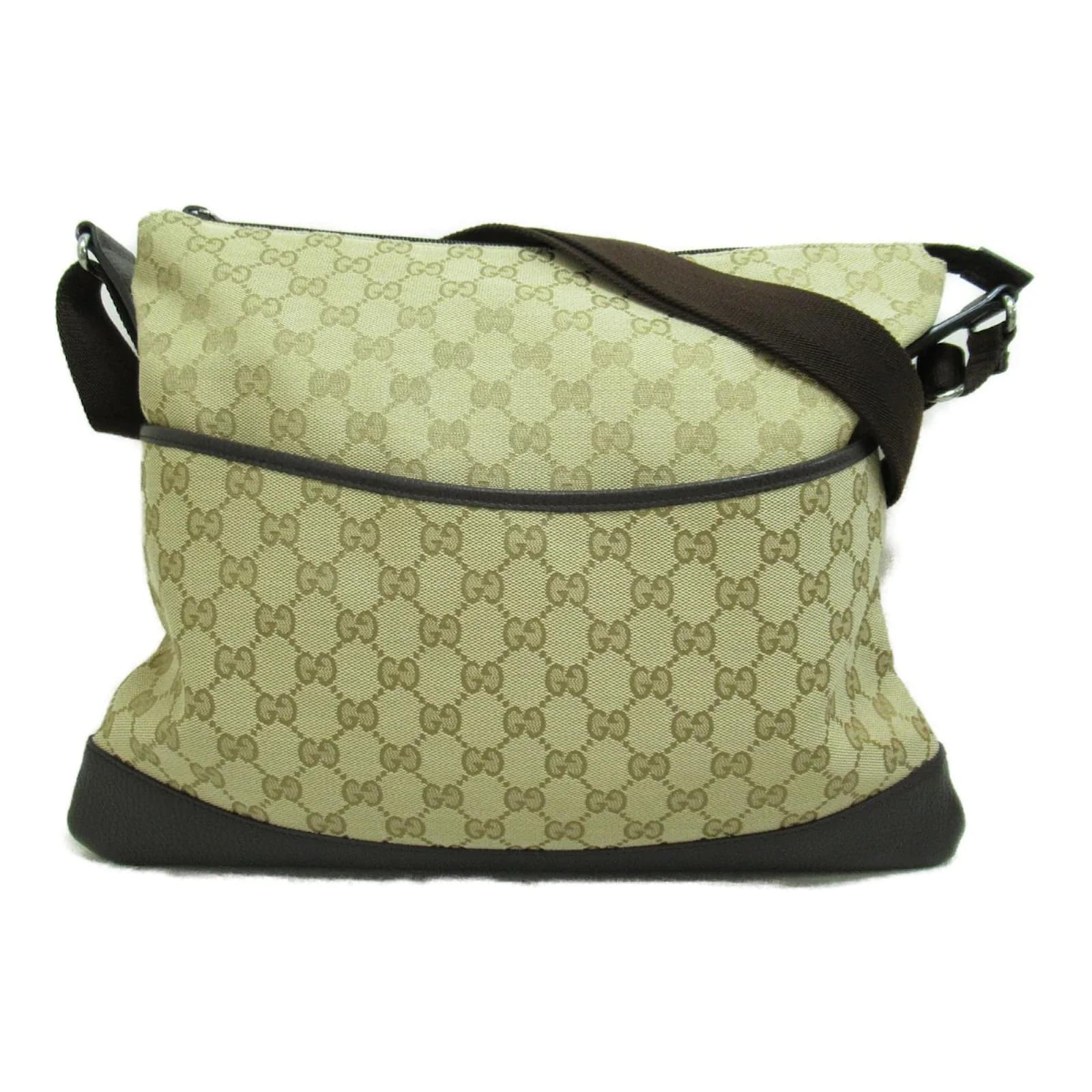 Beige Gucci GG Canvas Sukey Crossbody