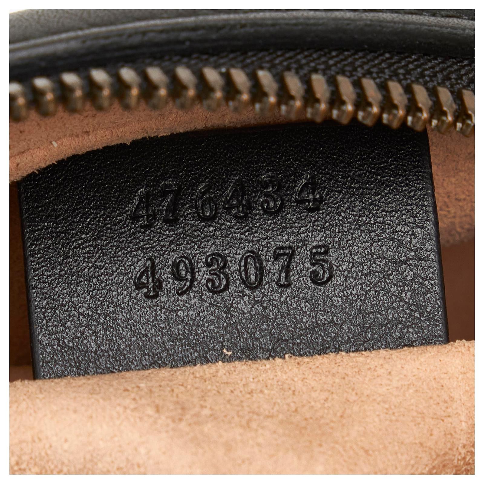Gucci Black Gg Marmont Matelasse Belt Bag Leather Pony-style calfskin  ref.997607 - Joli Closet
