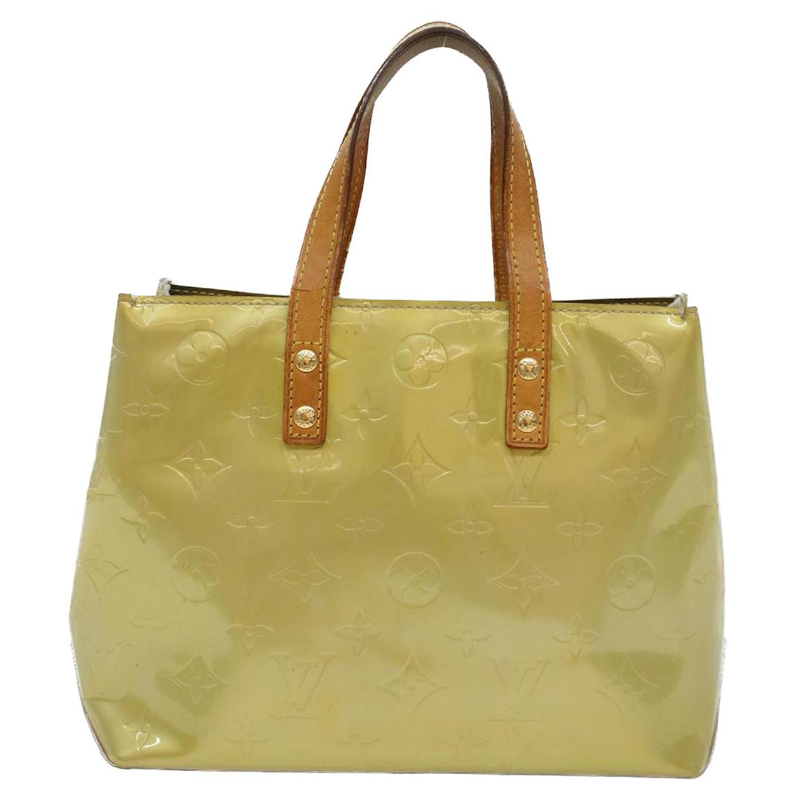 Louis Vuitton Green Monogram Vernis Reade MM Tote Bag