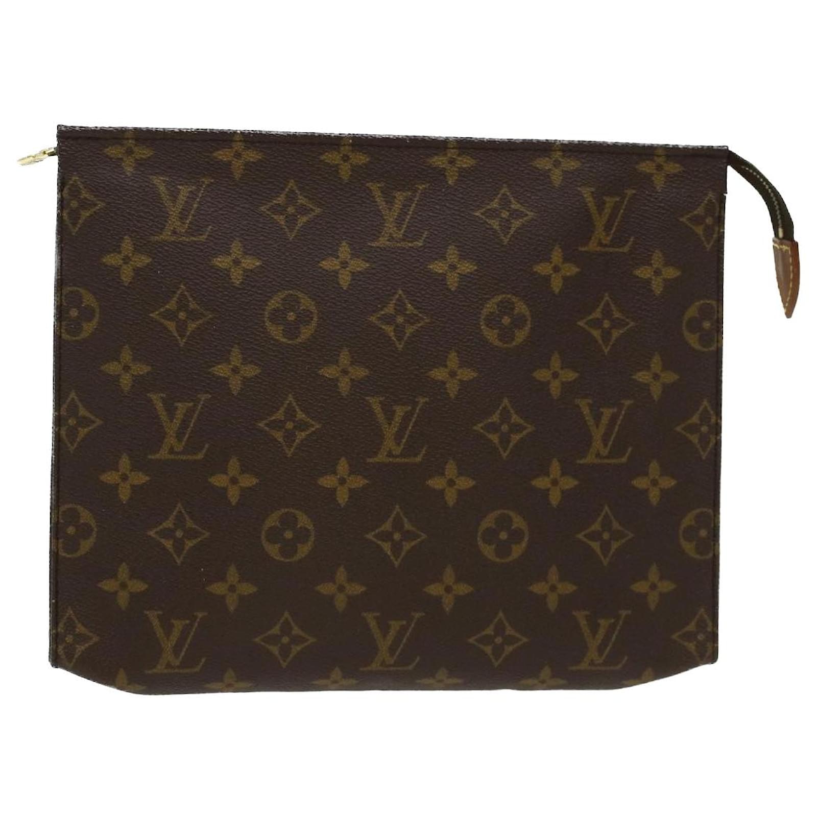 Louis Vuitton Pochette Toilet Toilette 26 Monogramm + Organzier in