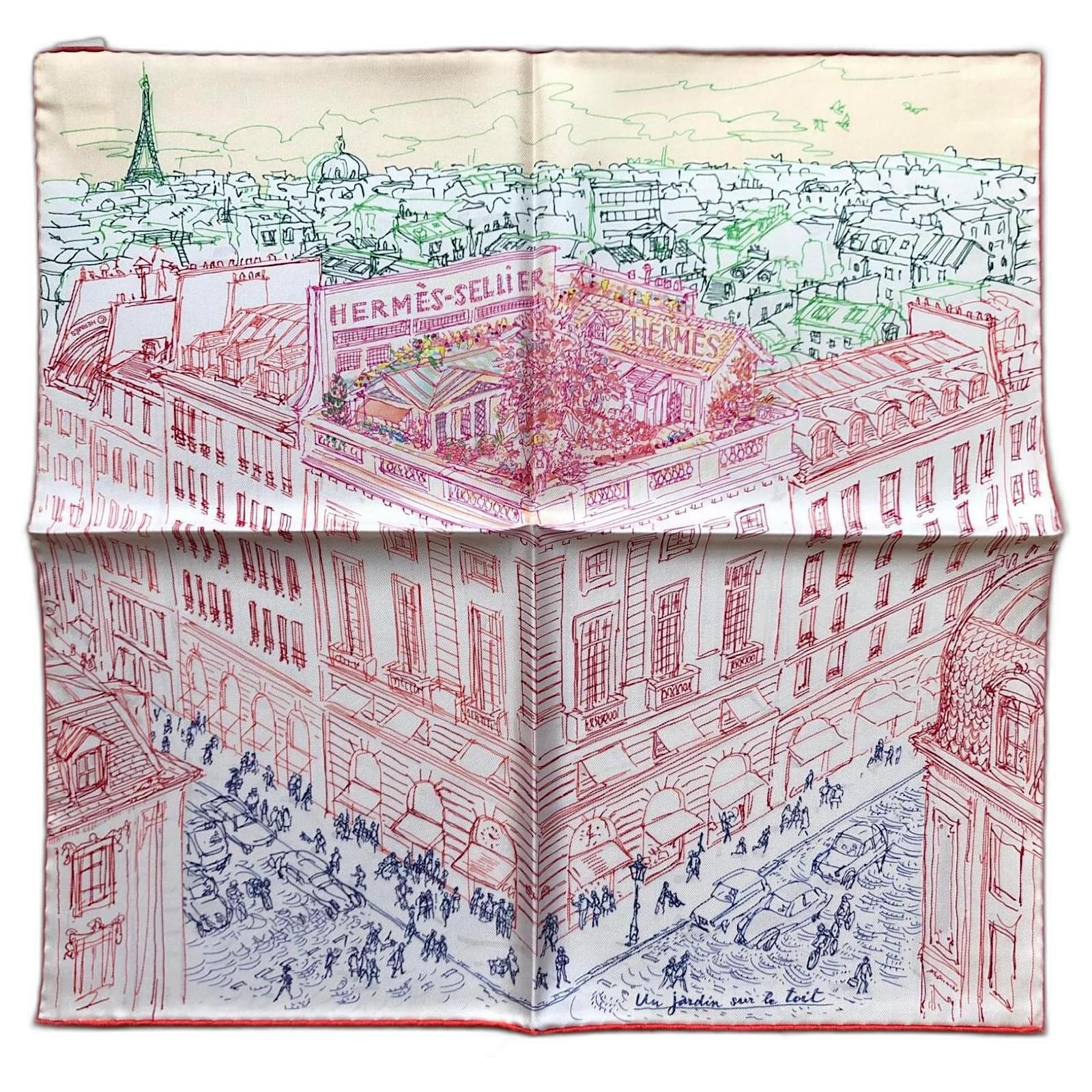 un jardin sur le toit scarf