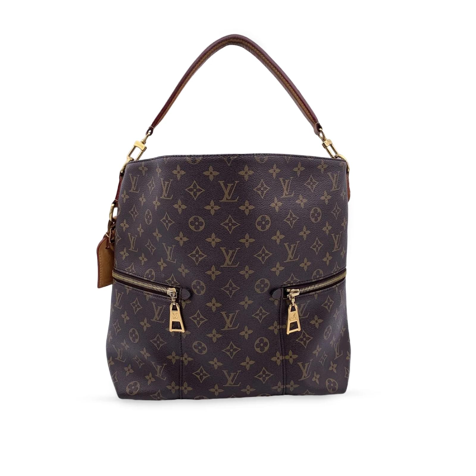 LOUIS VUITTON Damen Melie Bag aus Canvas in Braun