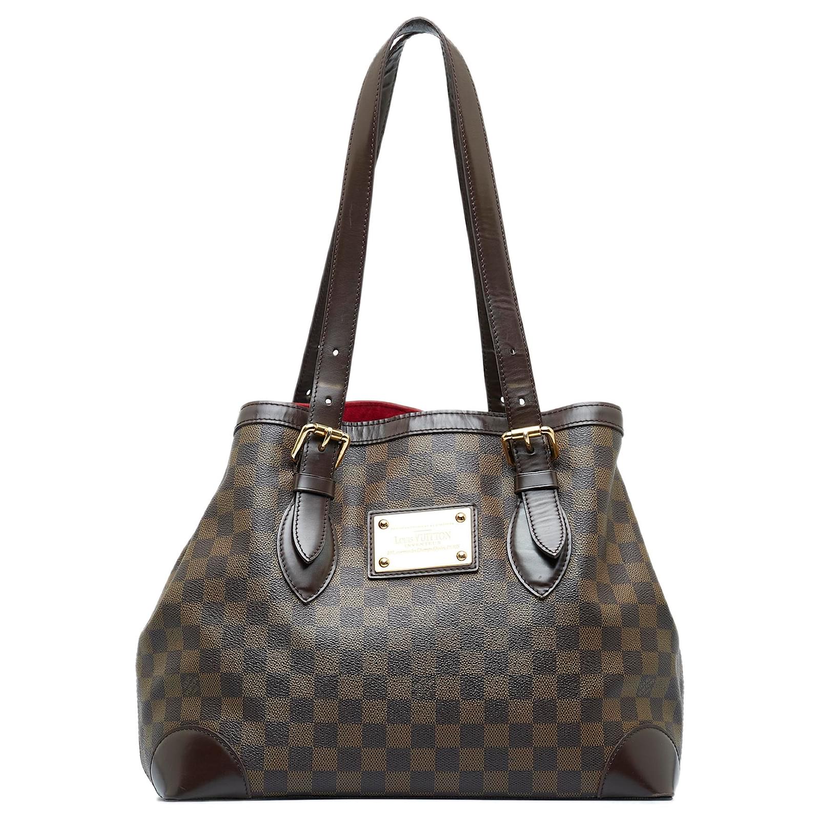 Louis Vuitton Damier Azur Hampstead - Brown Shoulder Bags