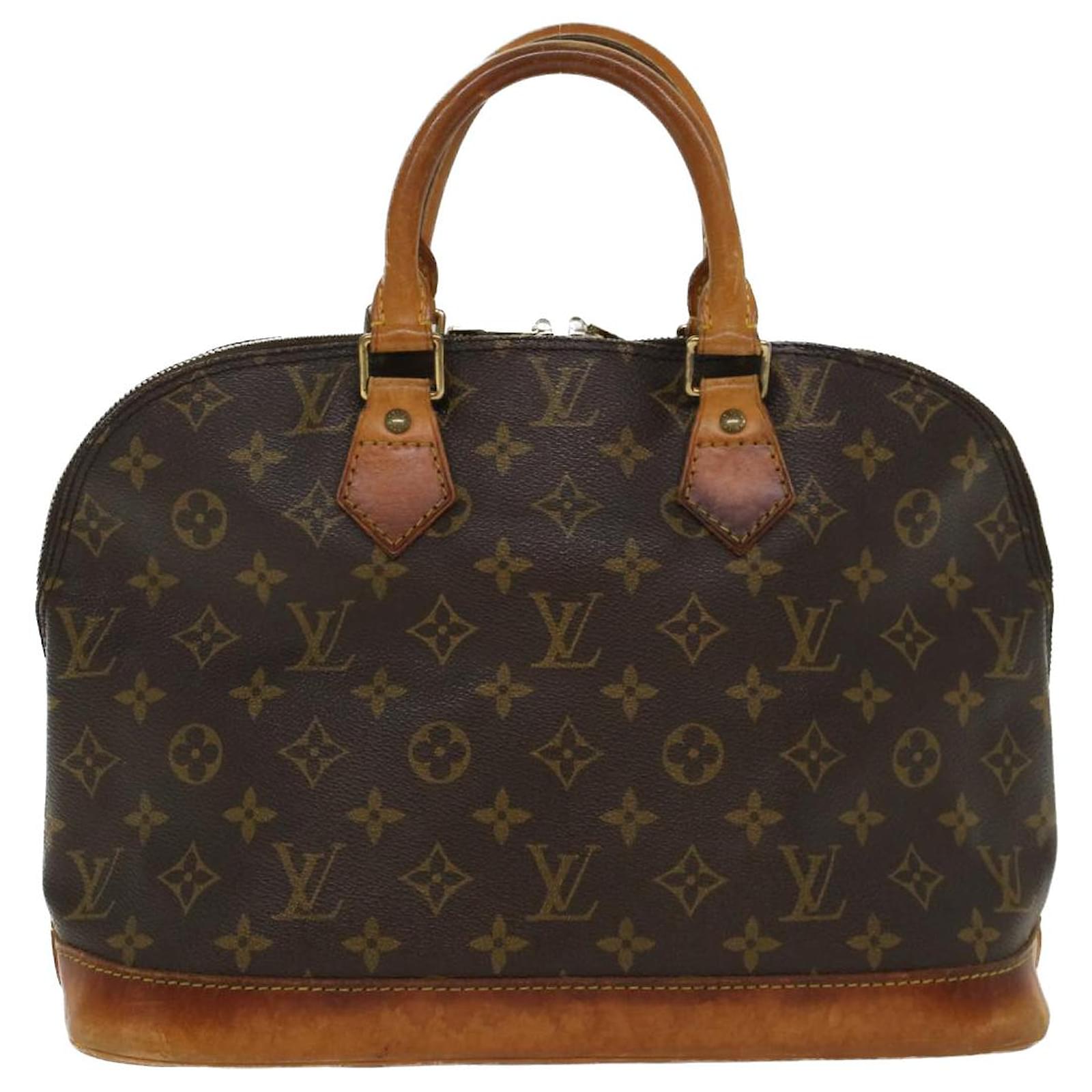 Louis Vuitton LOUIS VUITTON Monogram Alma Hand Bag M51130 LV Auth rd5350