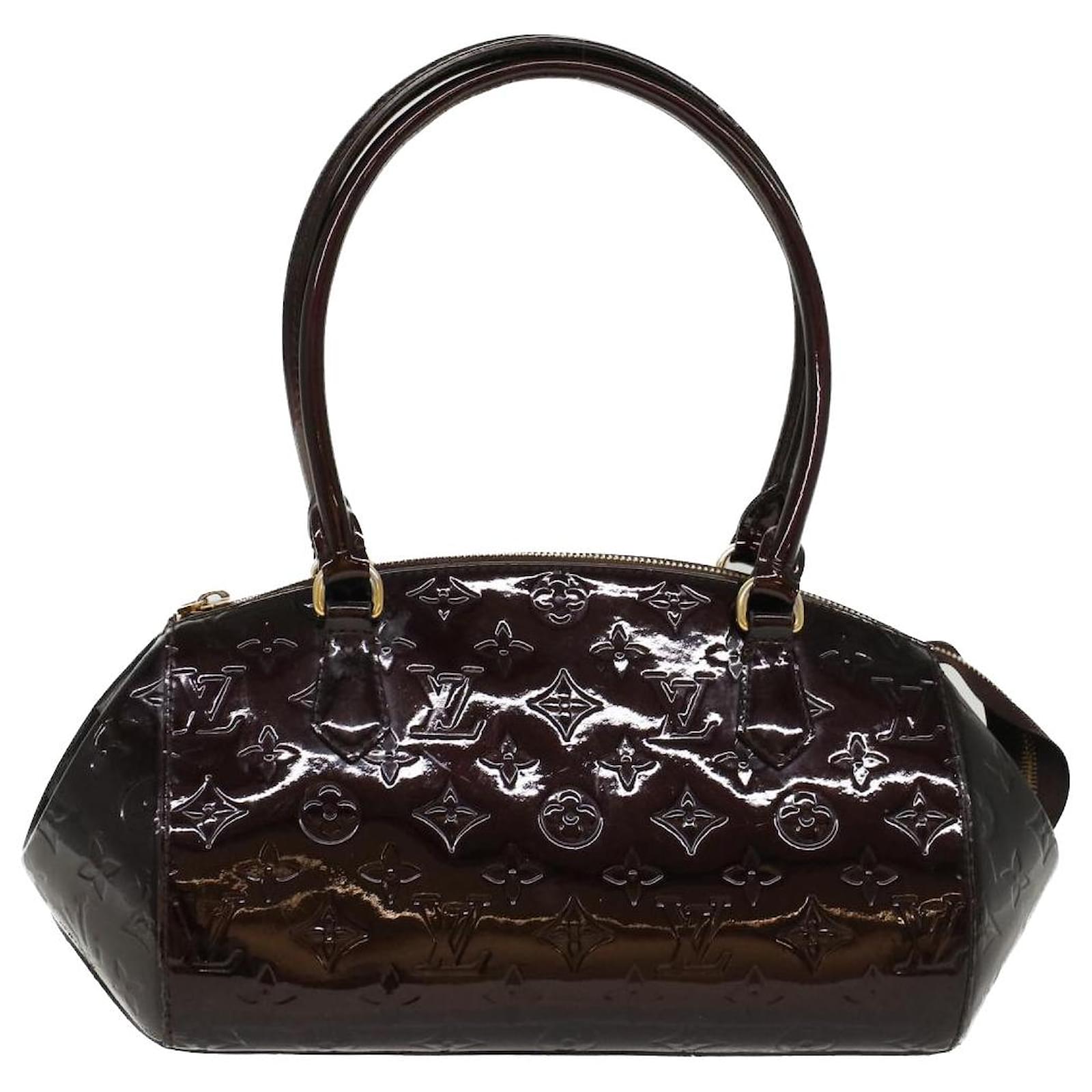 Louis Vuitton Venice Monogram Vernis Leather Shoulder Bag Amarante