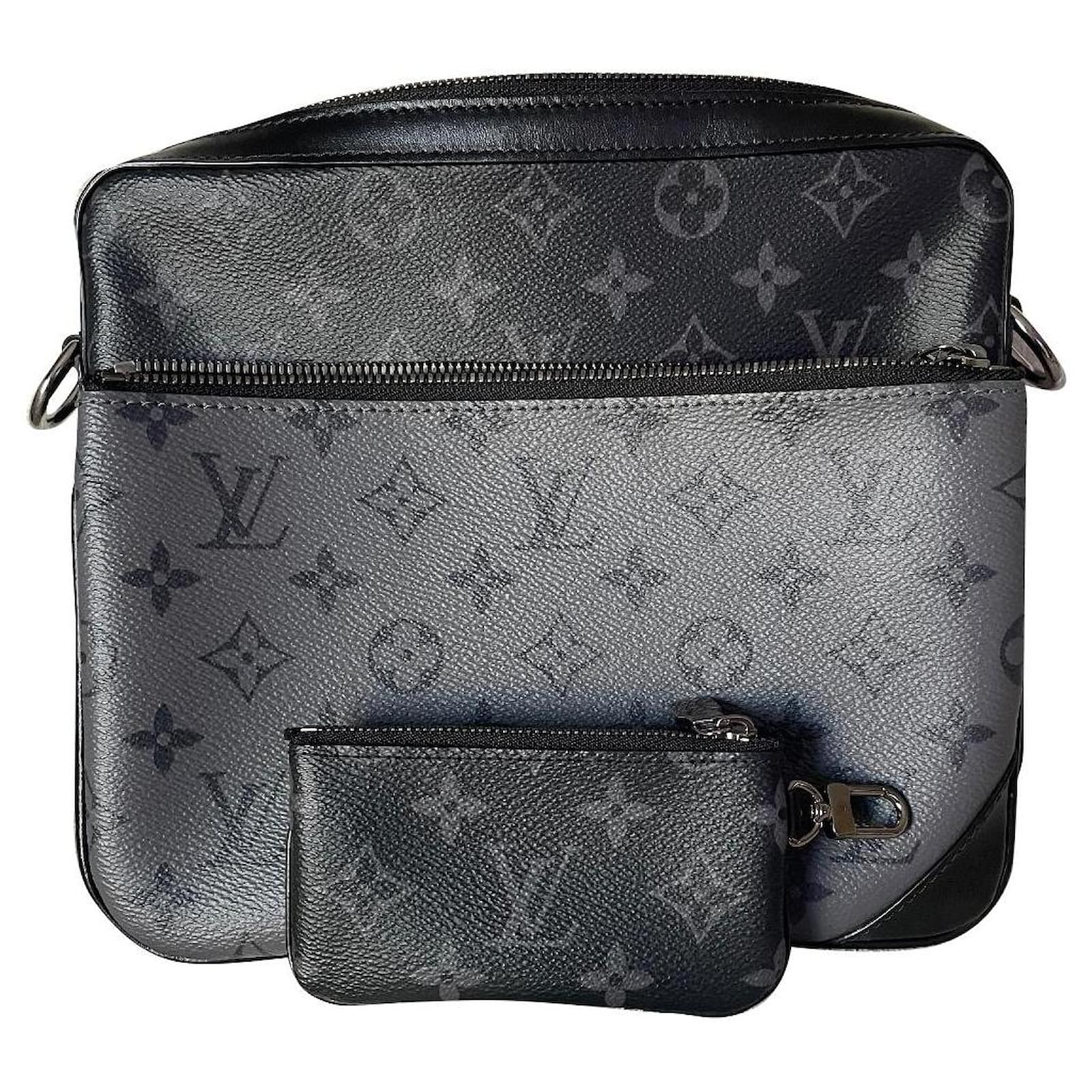 S-Lock Vertical Wearable Wallet Monogram Eclipse - Men - Bags