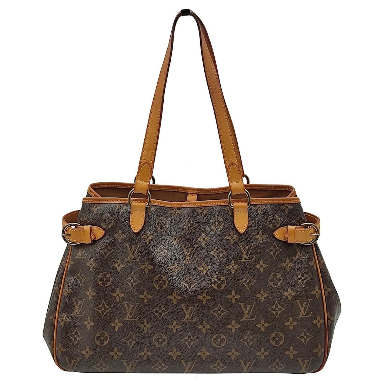 Louis Vuitton Batignolles Horizontal monogram bag Brown Cloth ref.999169 -  Joli Closet