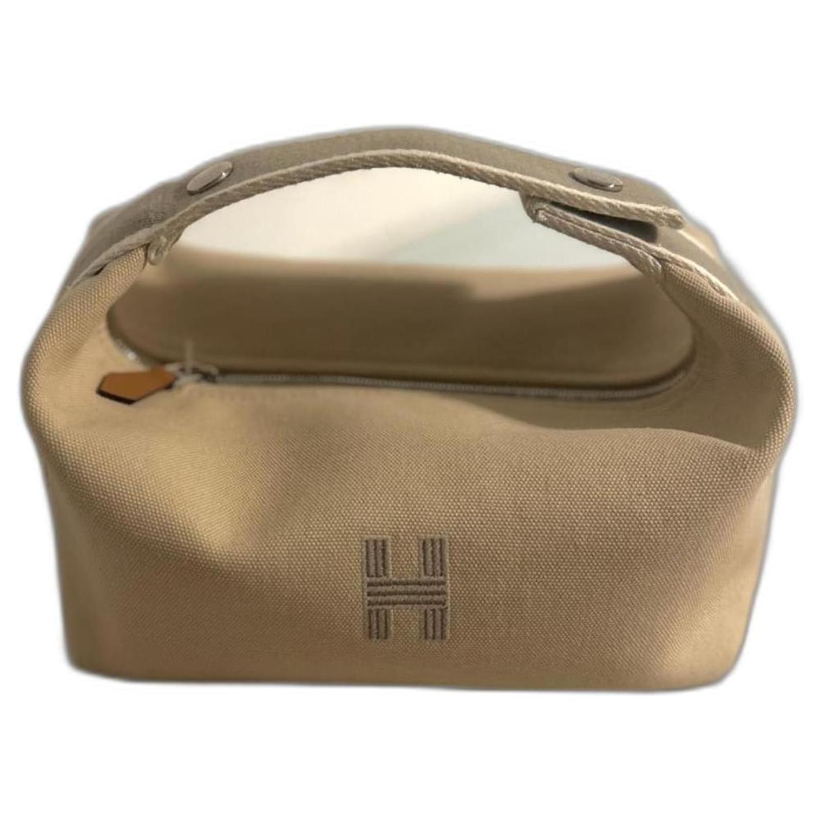 Hermès Bride-a-Brac Kit, Small model Beige Cotton ref.999426