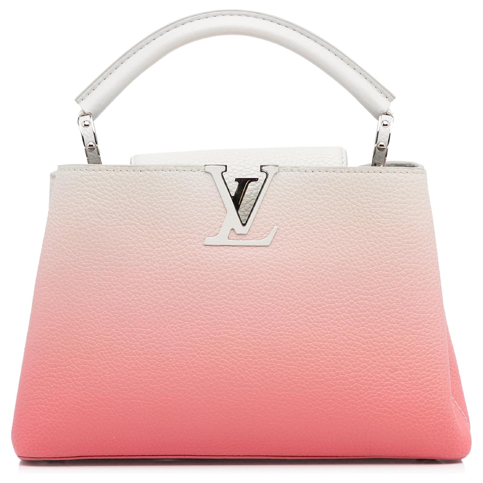Louis Vuitton Women's Pink Python Leather Lockme MM Handbag