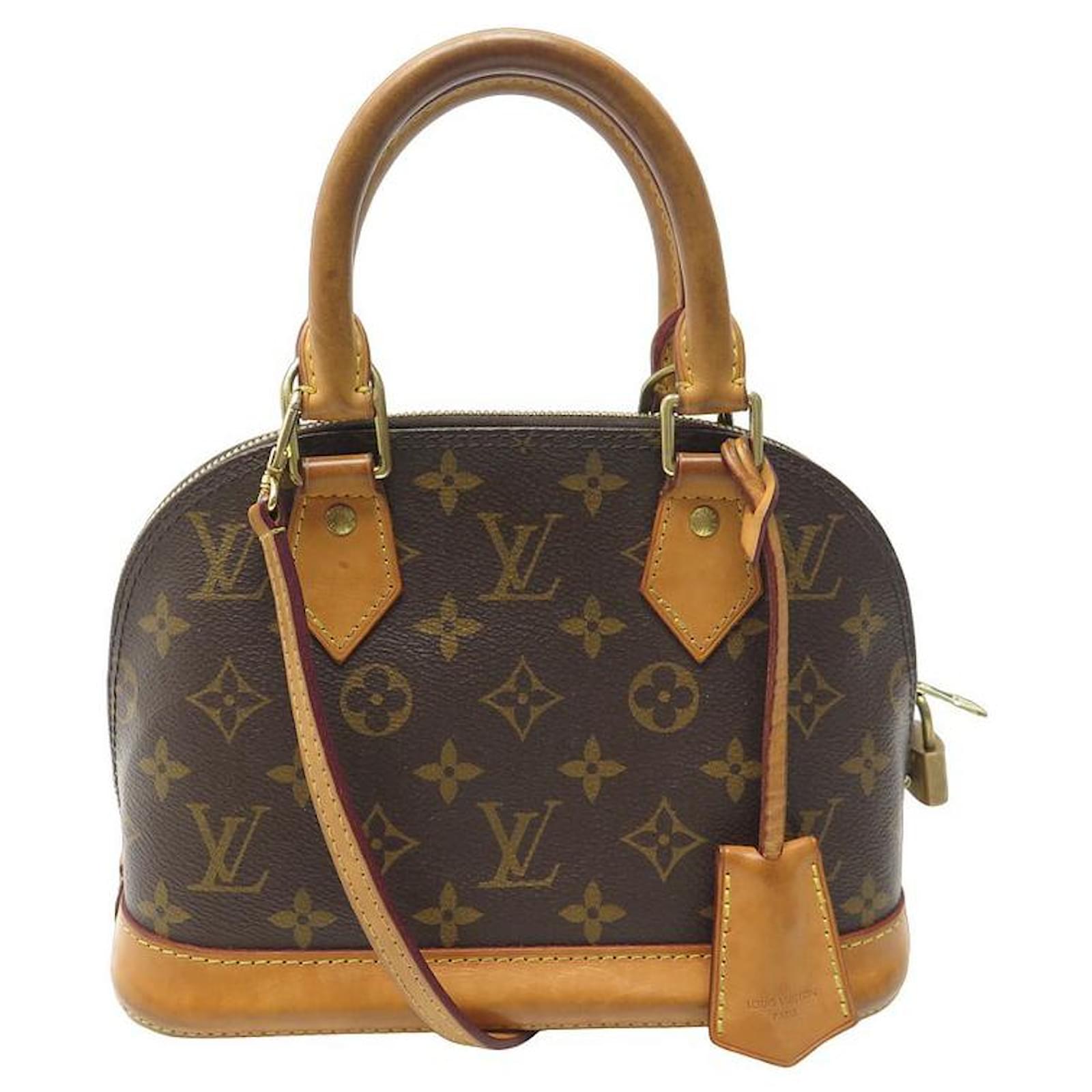 LOUIS VUITTON Damen Alma aus Canvas in Braun