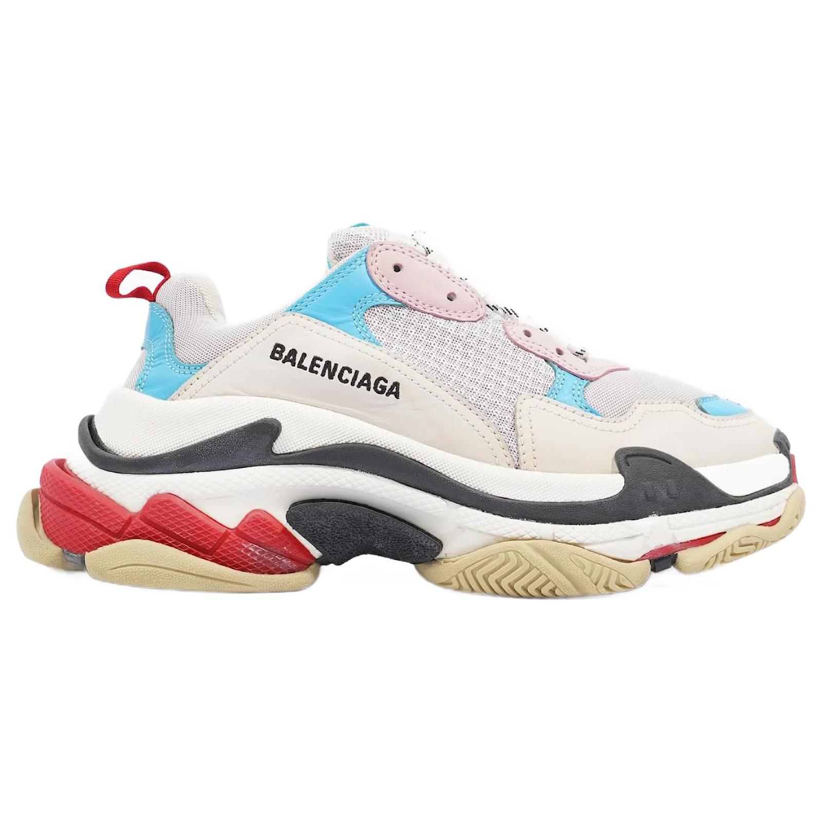 Balenciaga Triple S White / pink / Blue EU 40 / UK 7 Multiple