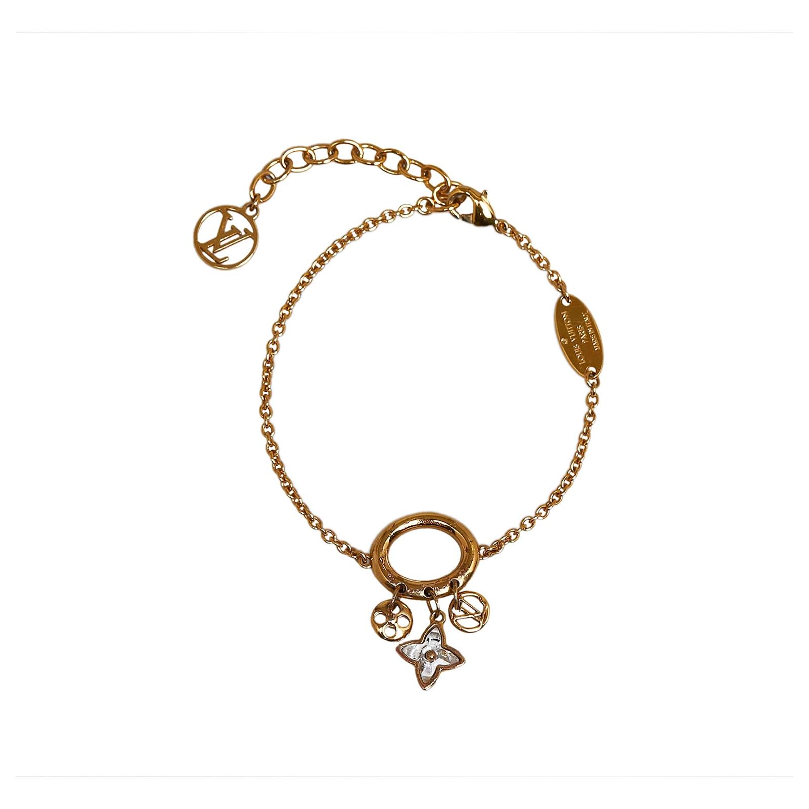 Louis Vuitton Gold My Blooming Strass Bracelet