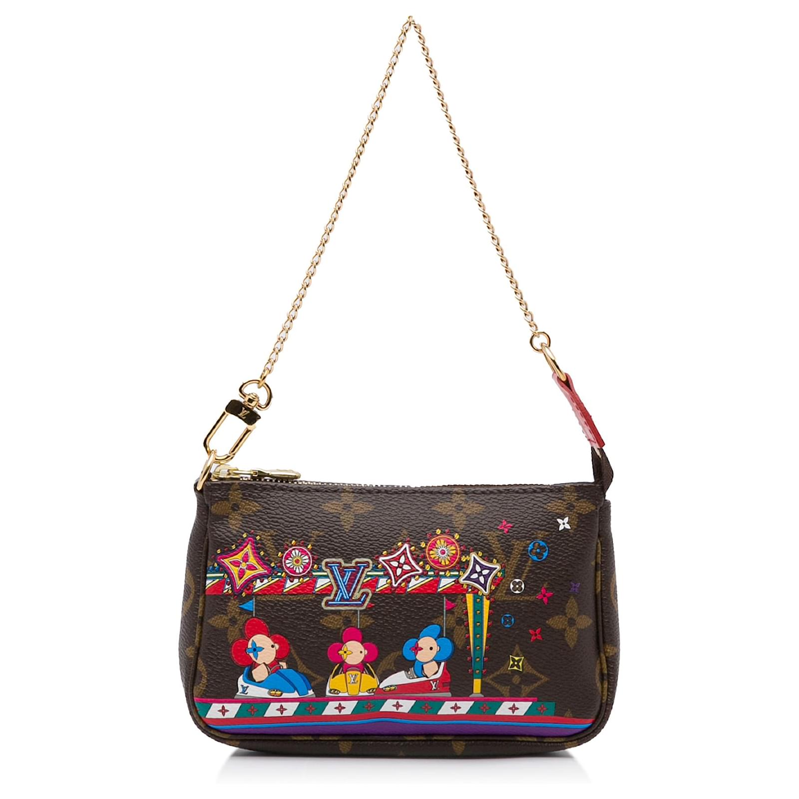 Louis Vuitton 2022 Holiday Vivienne Mini Pochette Accessoires - Brown Mini  Bags, Handbags - LOU693283