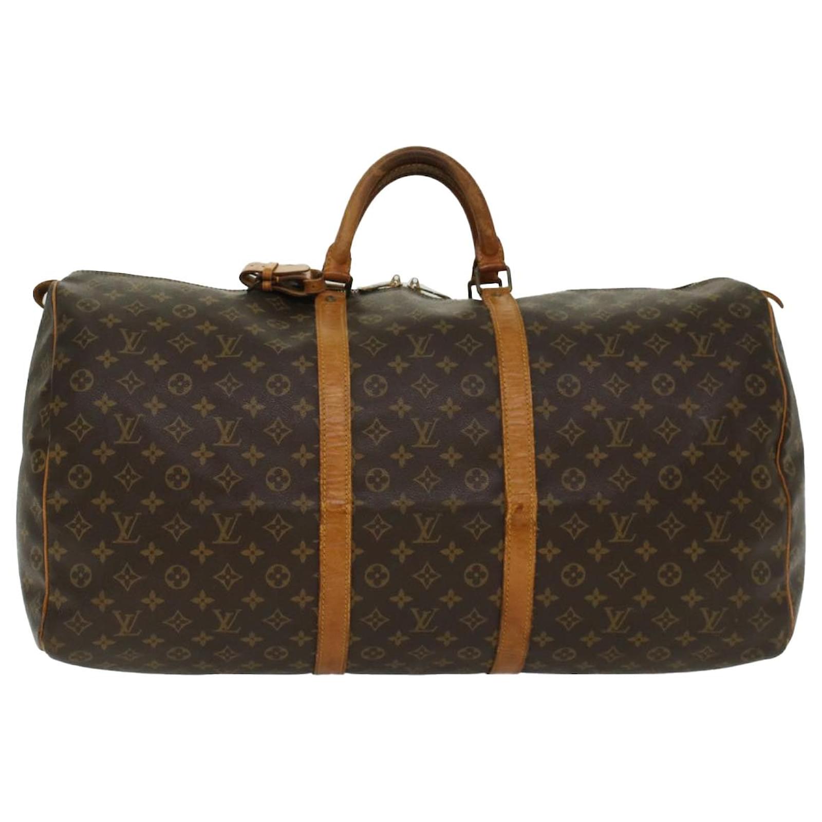 Louis Vuitton Monogram Keepall 60 Boston Bag M41422 LV Auth 48088 Cloth  ref.1010164 - Joli Closet