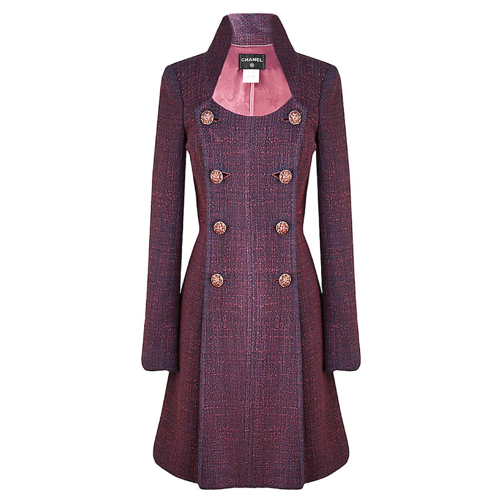 Vinyl trench coat Louis Vuitton Burgundy size 38 FR in Vinyl