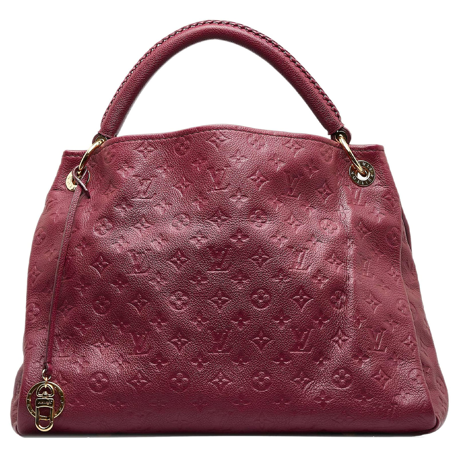 Louis Vuitton Red Monogram Empreinte Artsy MM Leather ref.1010448