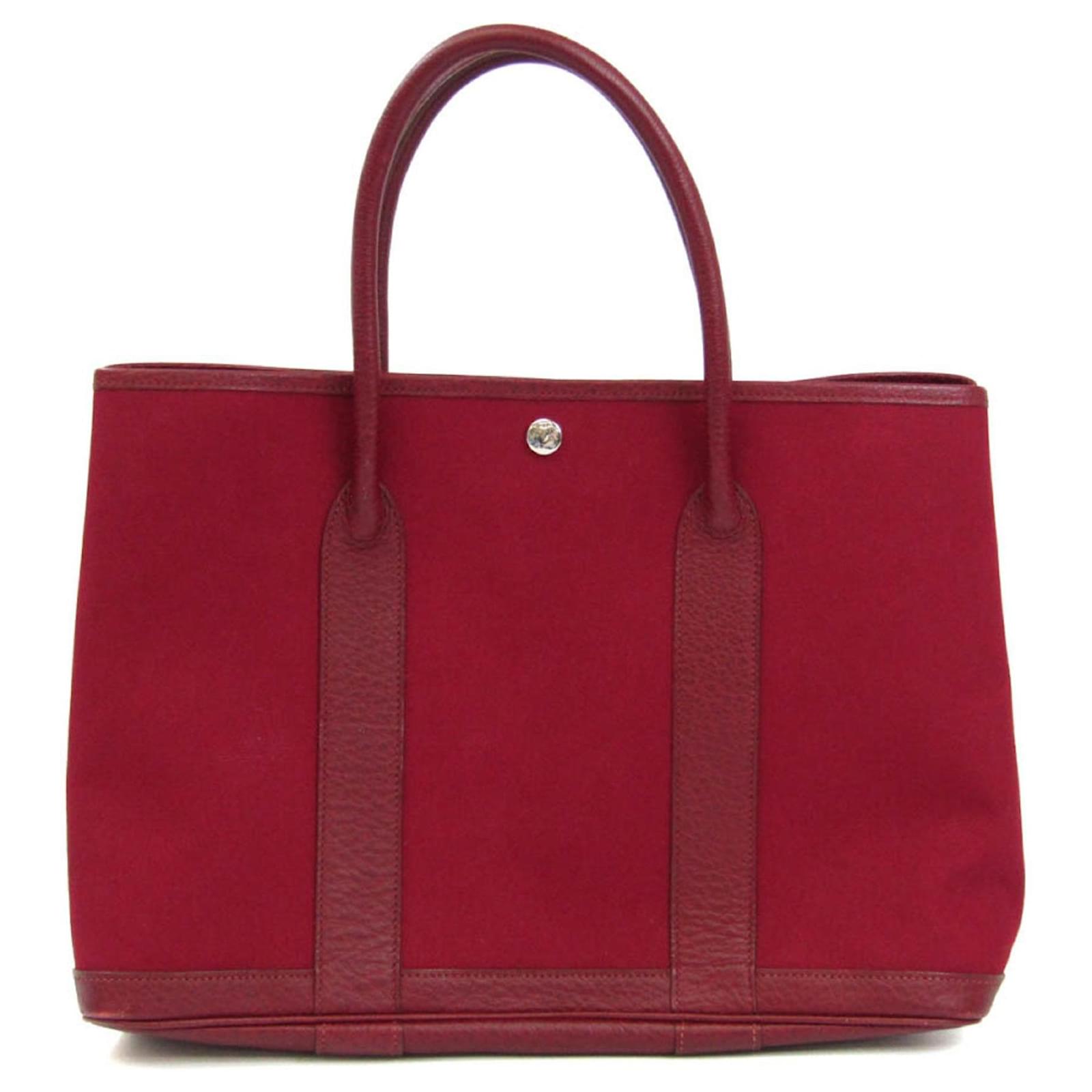Hermès Garden Party Red Cloth ref.1012462 Joli Closet