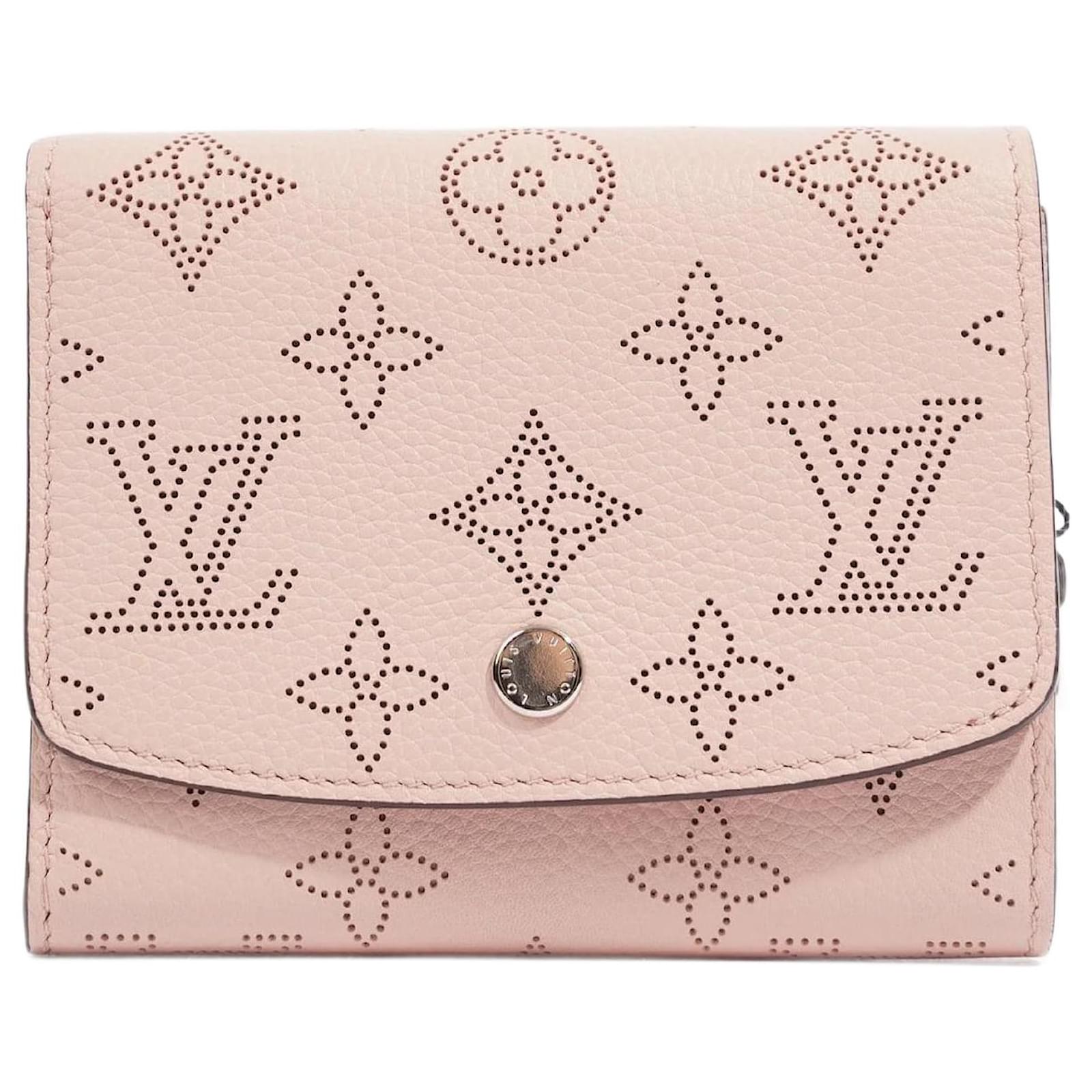 Purses, Wallets, Cases Louis Vuitton Louis Vuitton Iris Mahina Wallet Pink Leather