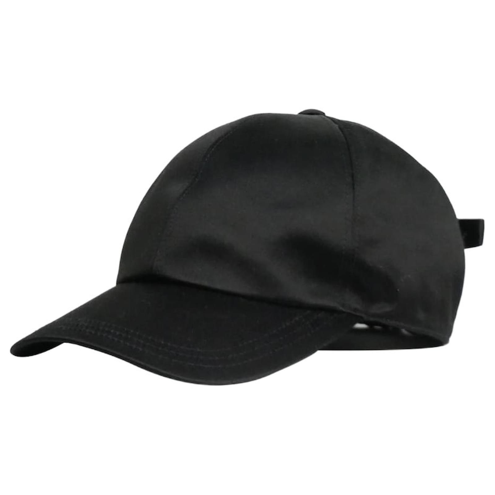 PRADA/nylon baseball cap triangle logo-