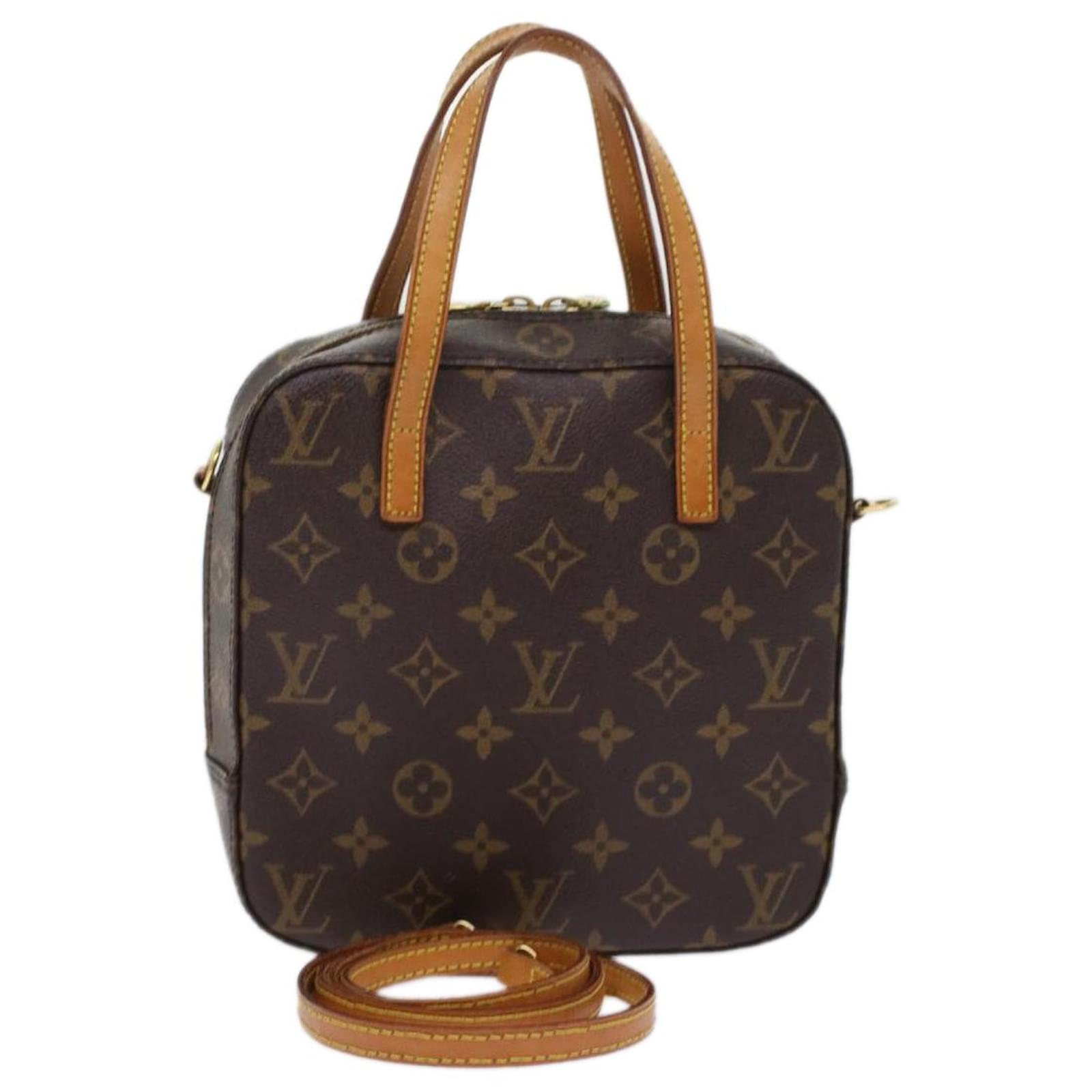 Auth Louis Vuitton Monogram 2way Bag Spontini M47500 Women's