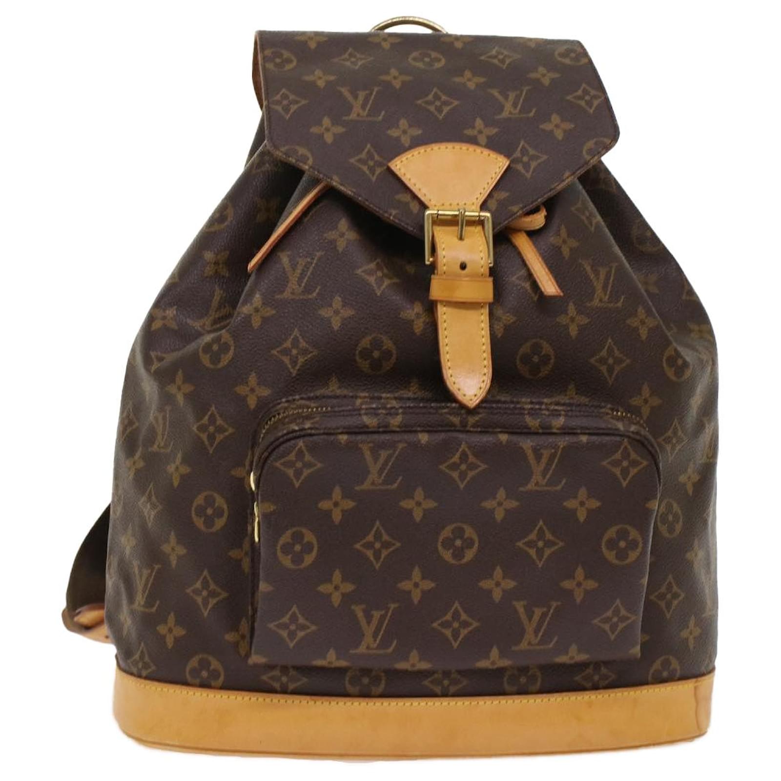 lv canvas backpack