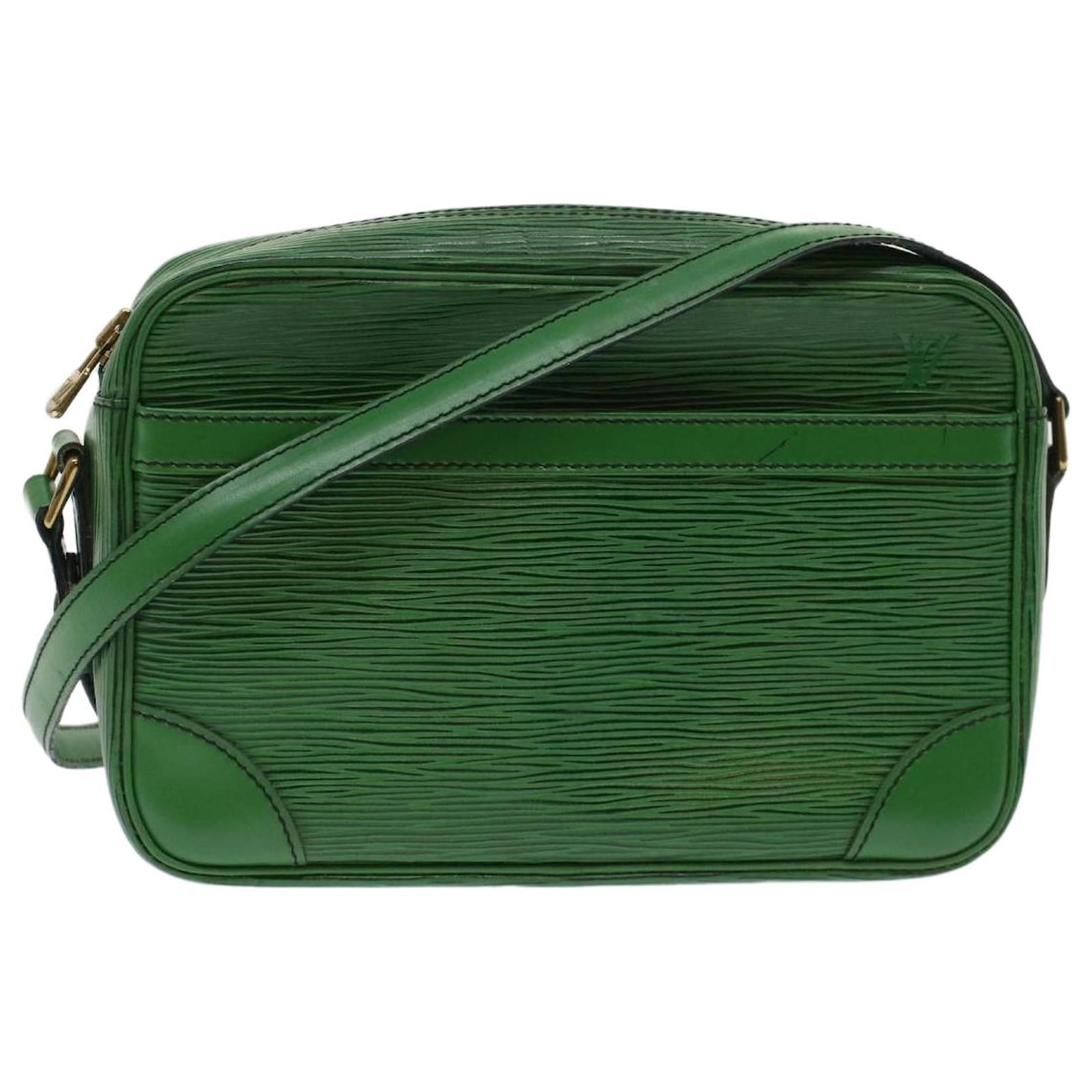 Louis Vuitton Green Epi Leather Trocadero Crossbody Bag