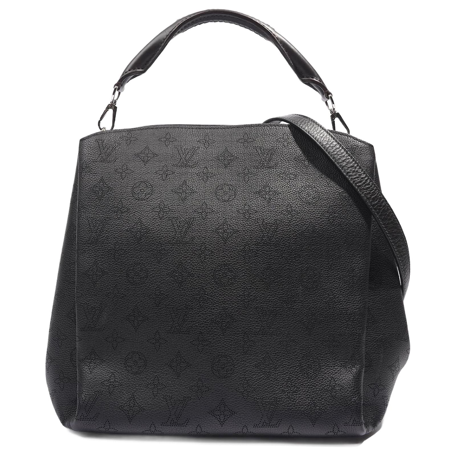 Louis Vuitton Babylone Bag Black Mahina Monogram Leather PM ref.1013854 -  Joli Closet