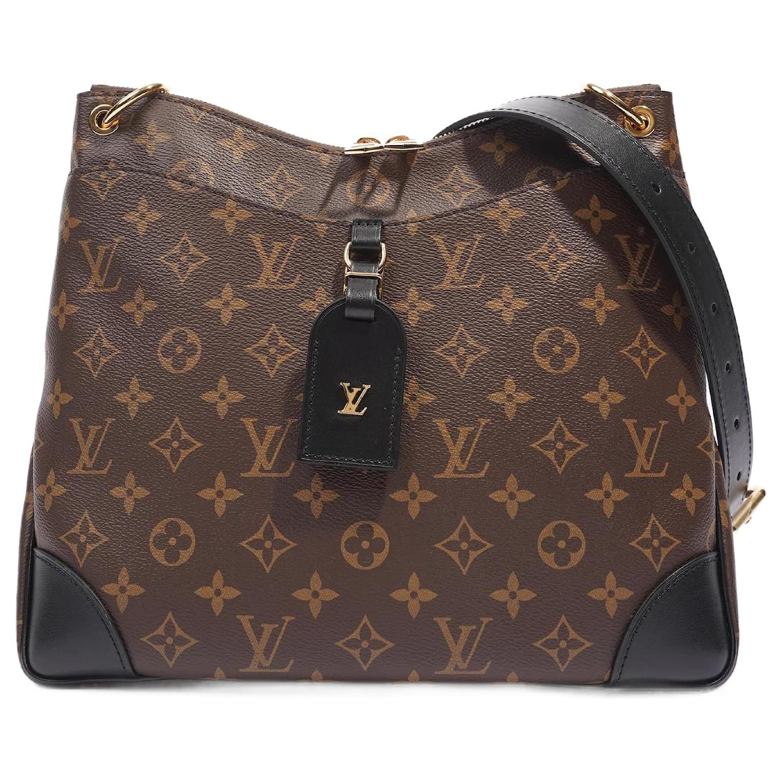 Louis Vuitton Odeon Bag Monogram Canvas MM Brown Cloth ref.1013860 - Joli  Closet