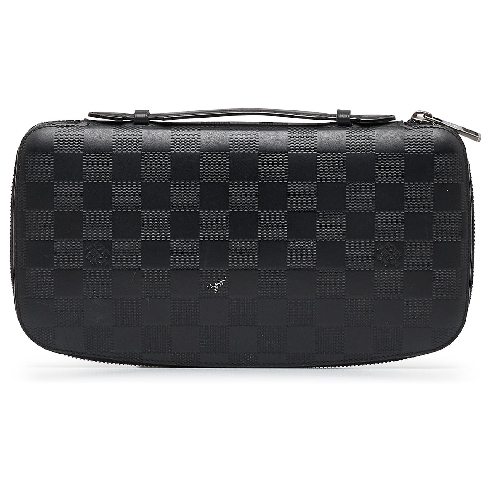 Louis Vuitton Black Monogram Empreinte Leather Victorine Wallet - Yoogi's  Closet