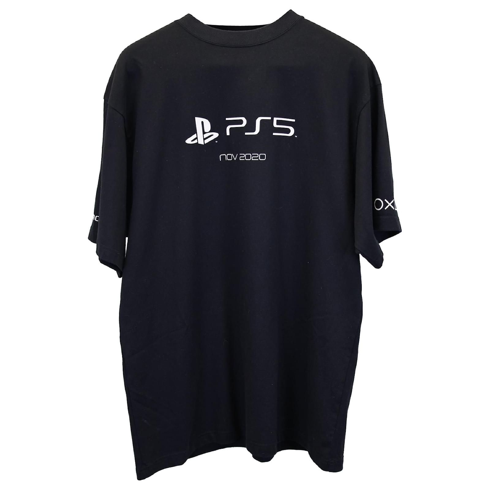 BALENCIAGA PS5 Tシャツ PlayStation5 バレンシアガ Balenciaga x PlayStation Boxy T-shirt Black Men's - SS21 - US
