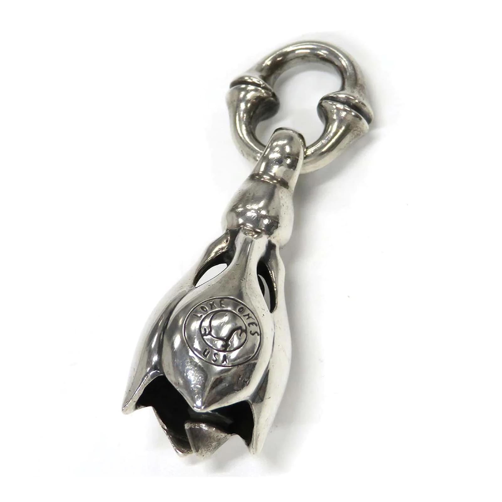 & Other Stories Tear Bell Pendant Silvery Silver Metal ref.1014633