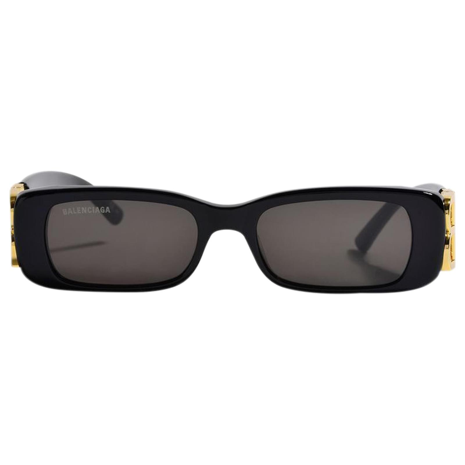 Balenciaga Women's Acetate Sunglasses Black