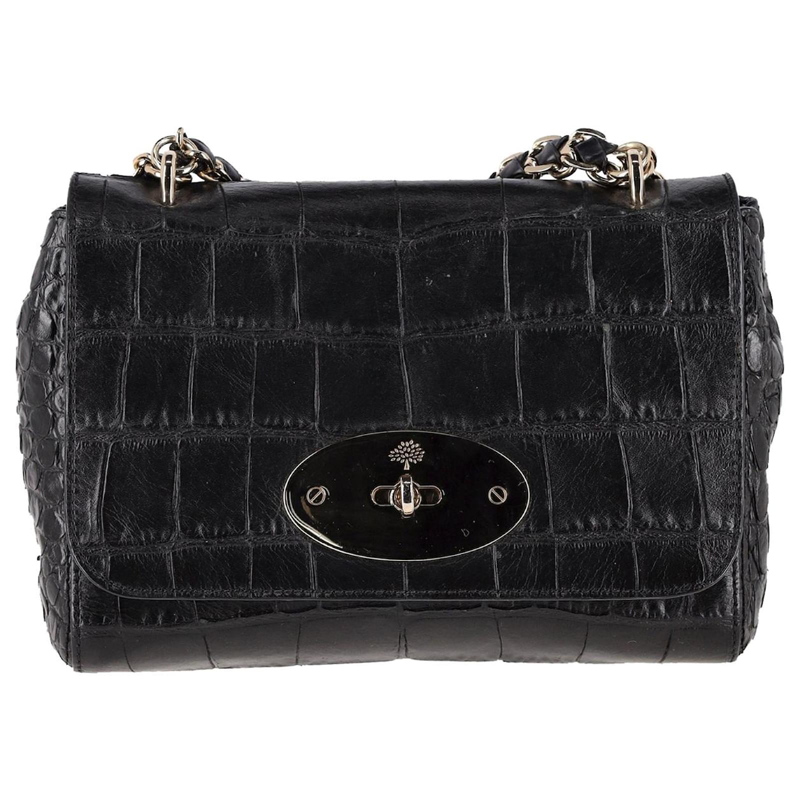 Mulberry black croc lily hot sale