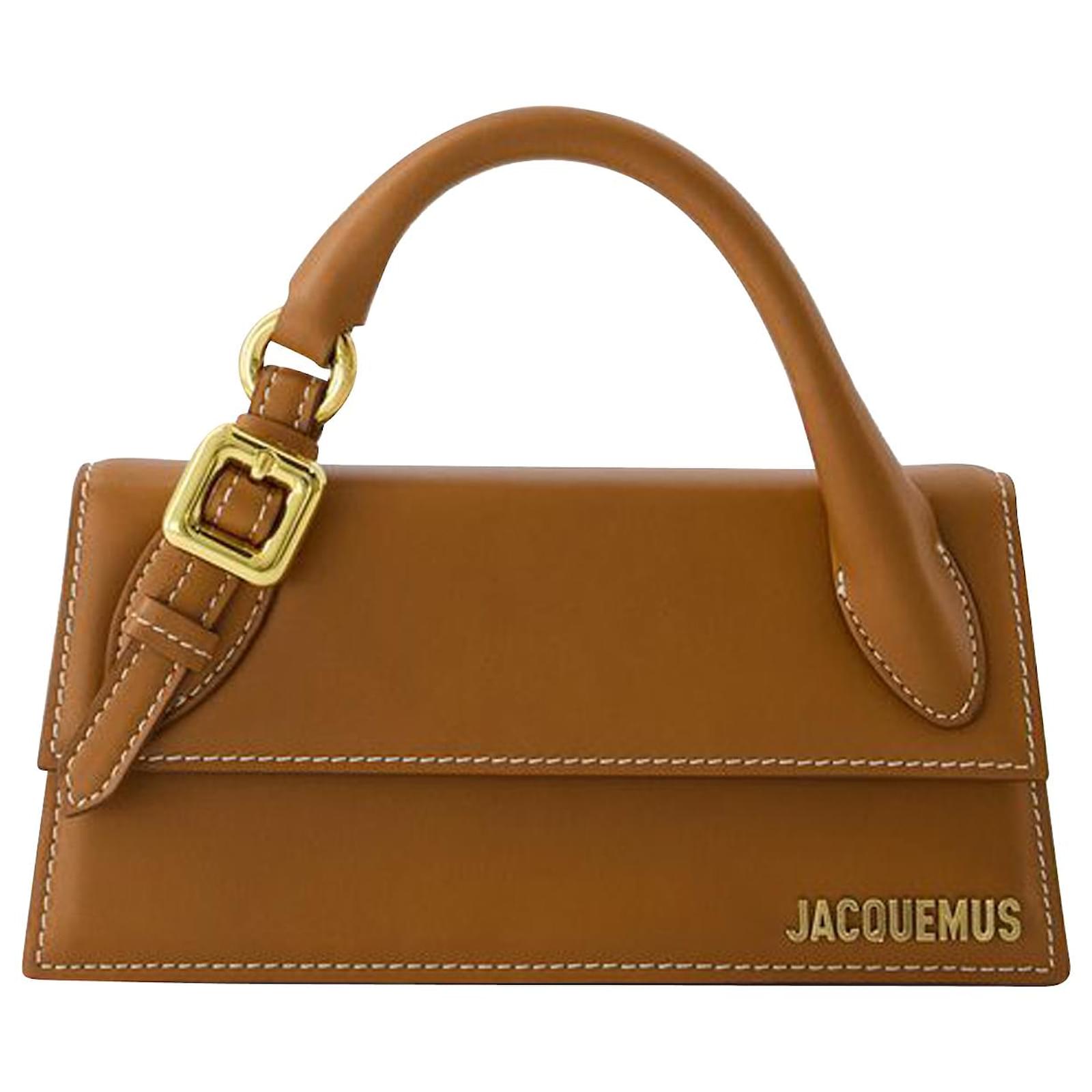 Jacquemus Le Chiquito Long Shoulder Bag in Brown