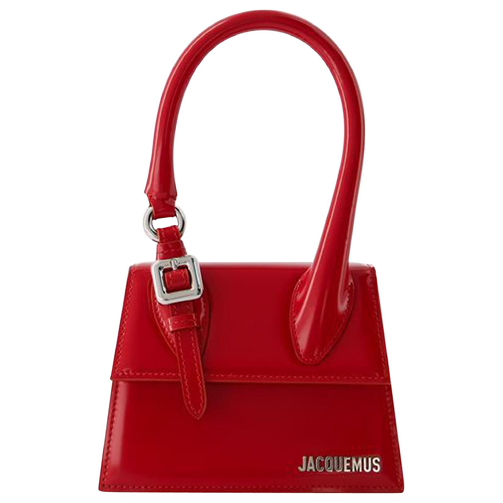 The Chiquito Boucle Medium Bag - Jacquemus - Leather - Red Pony-style ...