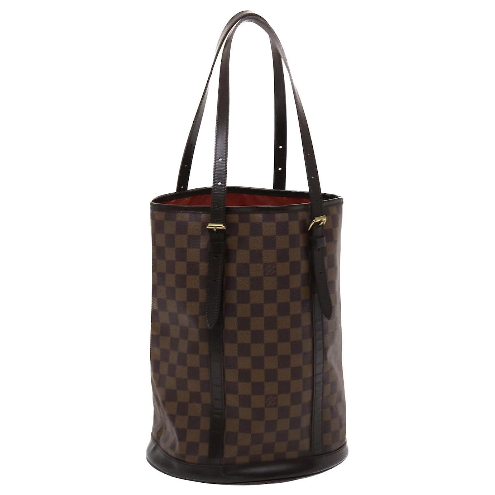 Louis Vuitton Neverfull MM Damier Ebene Tote Shoulder Bag Box Dust