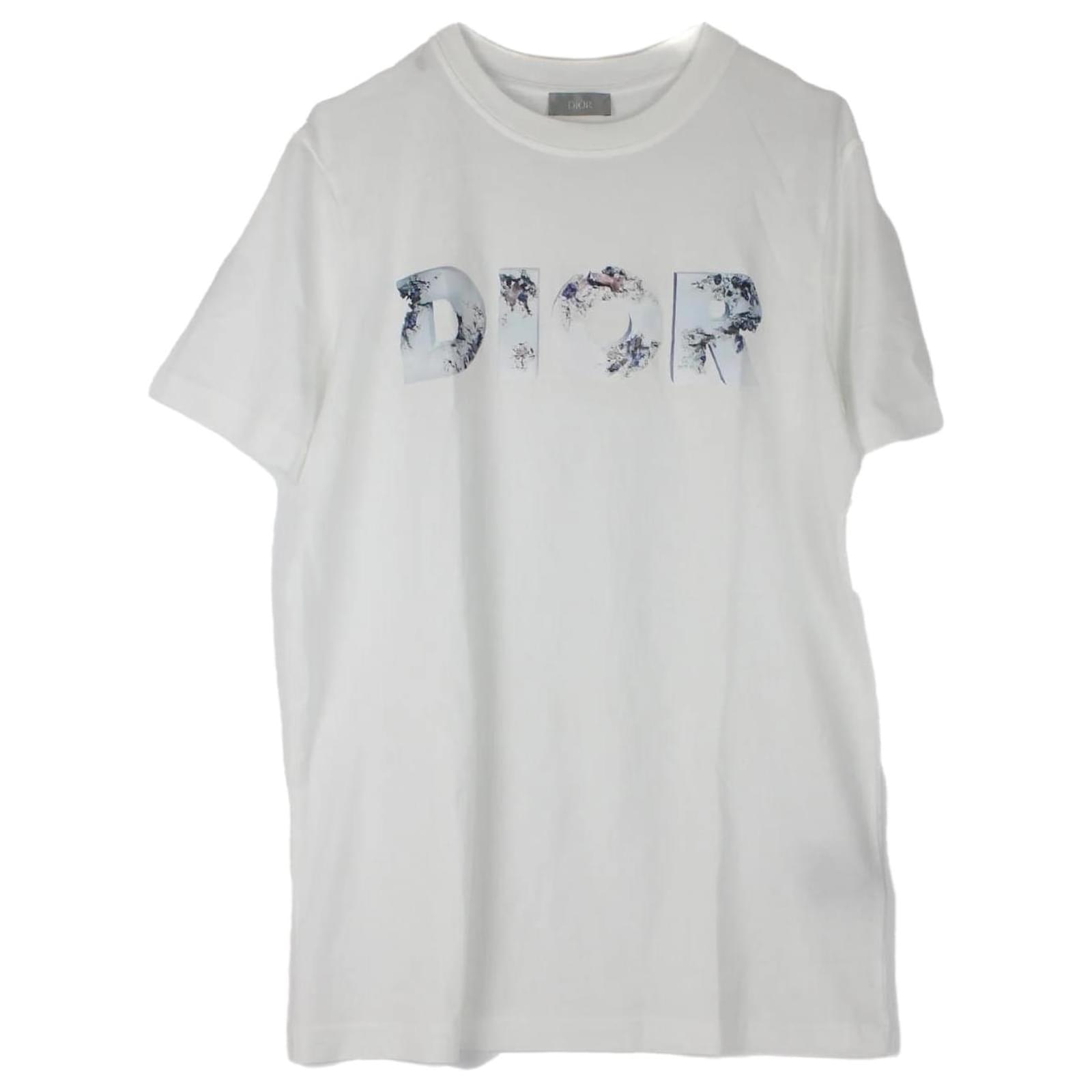 Dior - Dior X Daniel Arsham (S) T -shirt (S) White Cotton ref