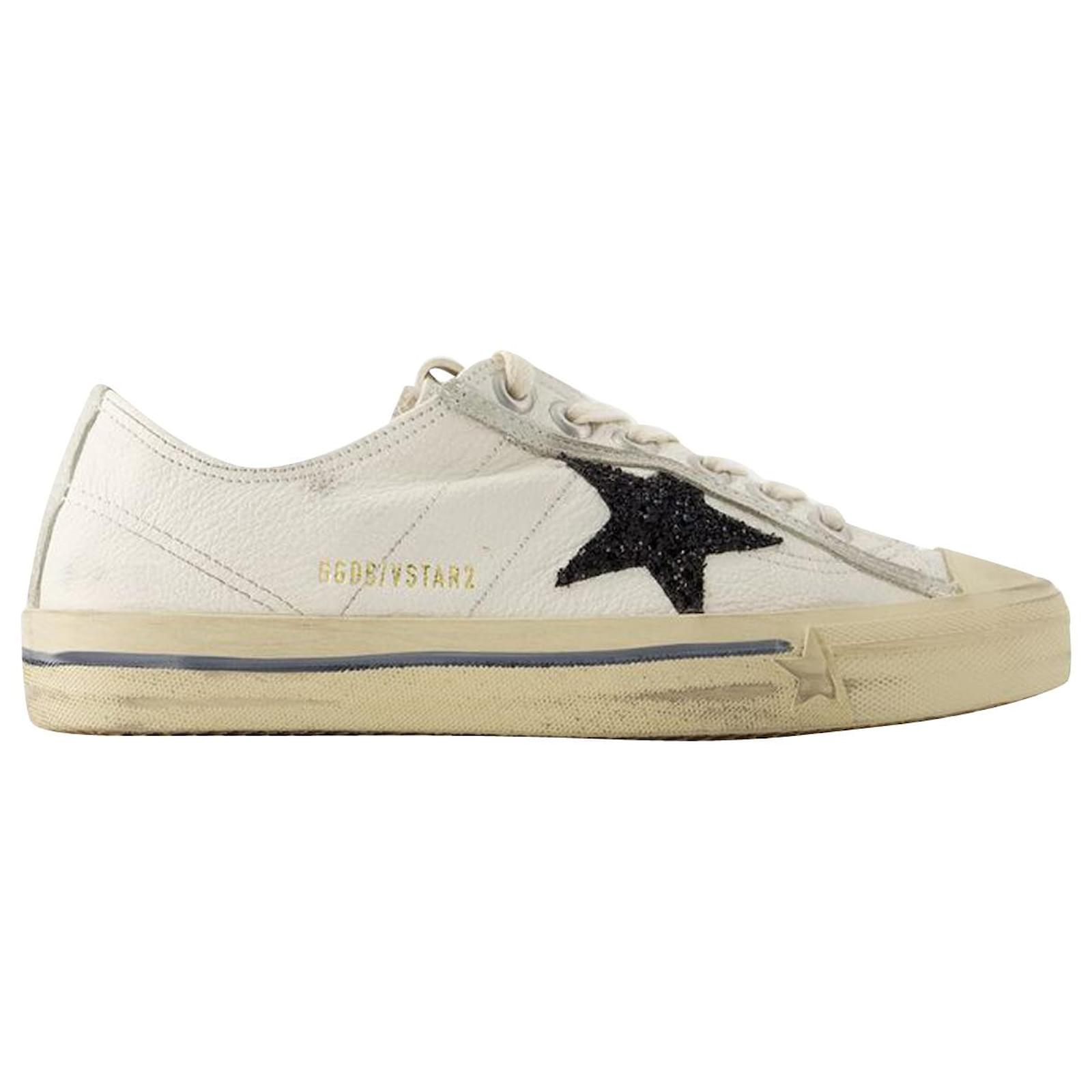 V-Star 2 Sneakers - Golden Goose Deluxe Brand - Leather - White