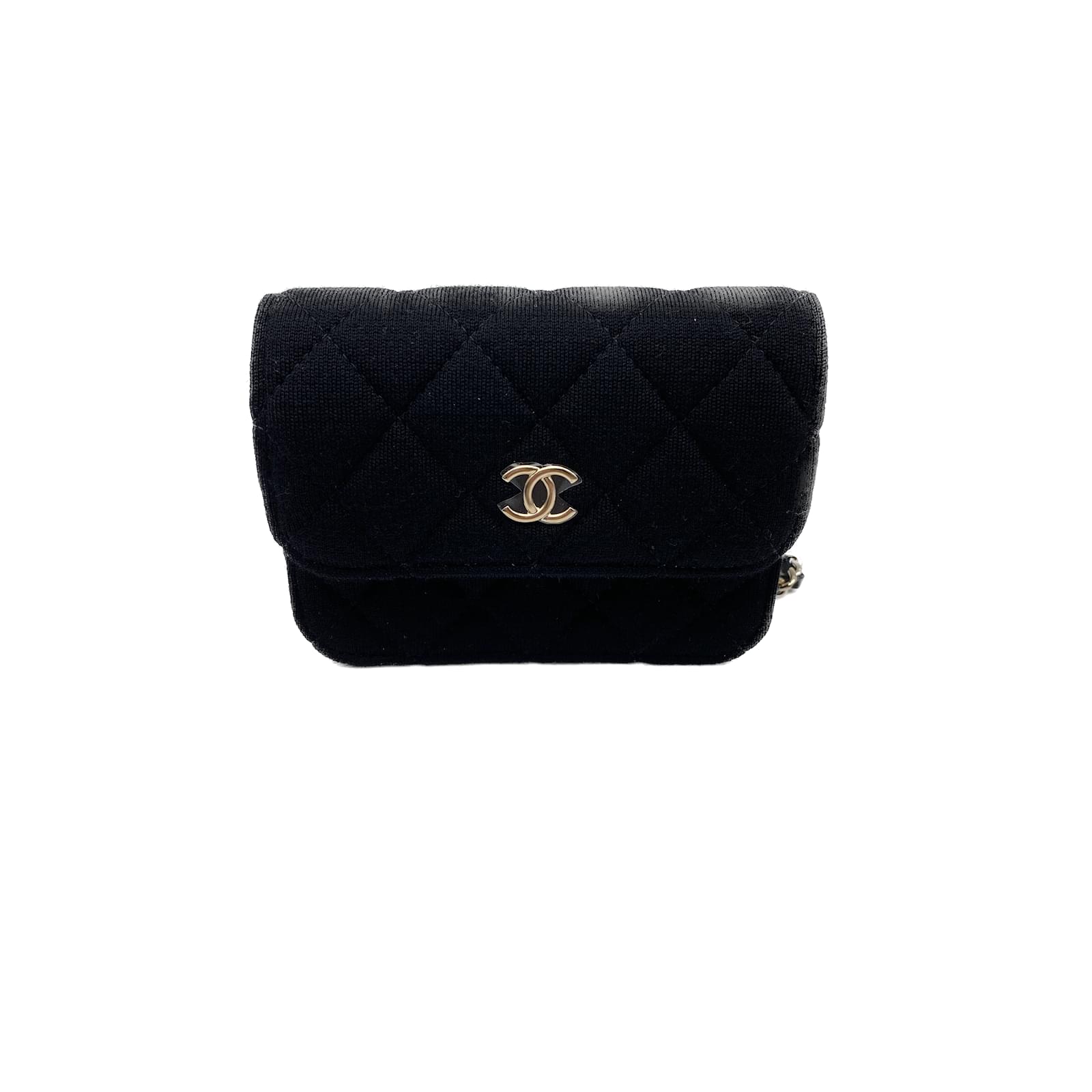 CHANEL Handbags T. cloth Black ref.1016640 - Joli Closet