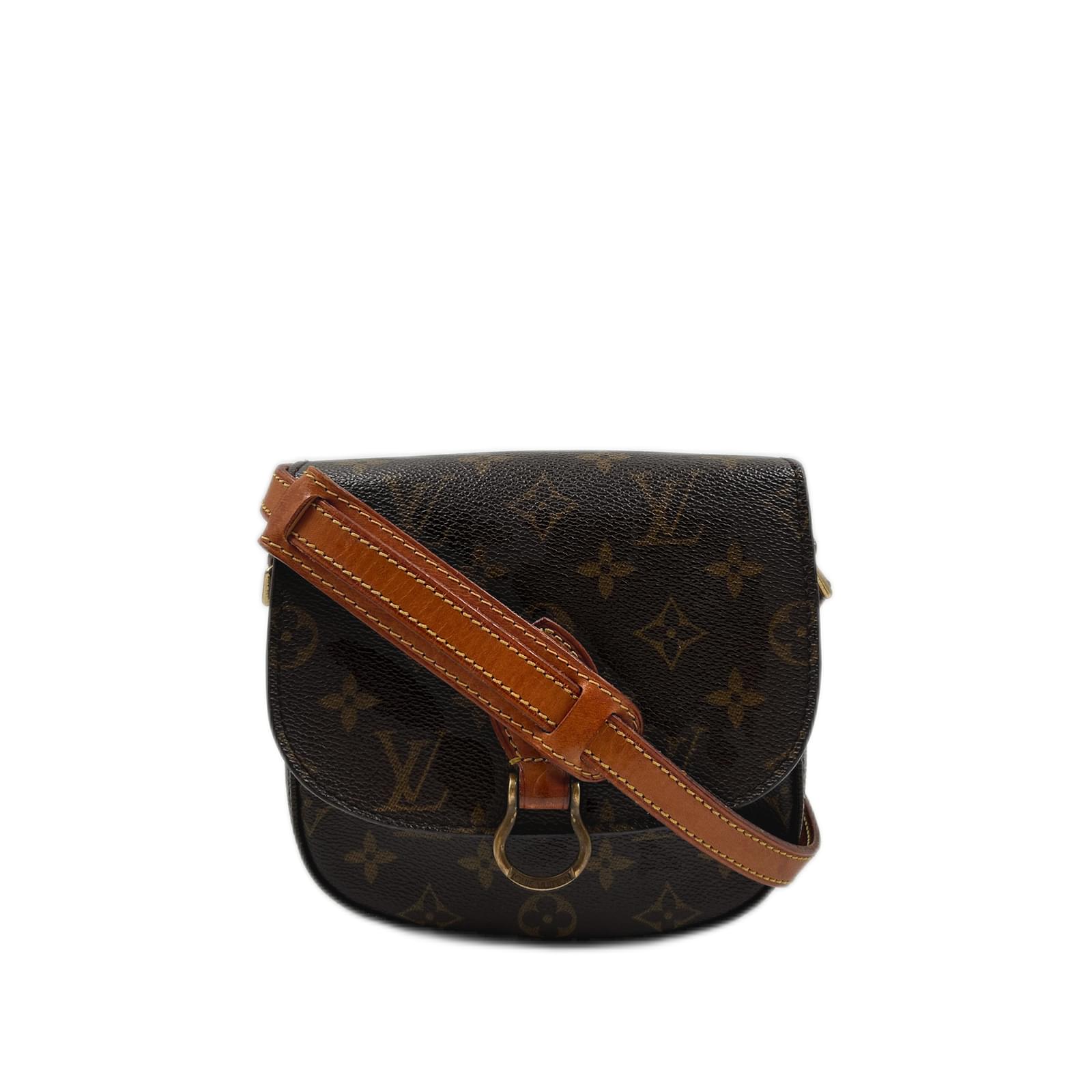 Authentic Louis Vuitton Monogram Saint Cloud MM M51243 Shoulder