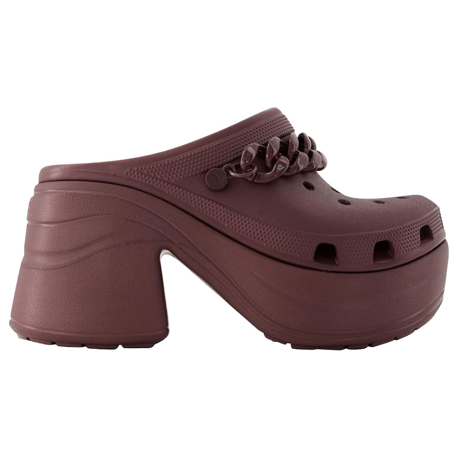 Autre Marque Chanclas con cadena de sirena Crocs Termoplástico