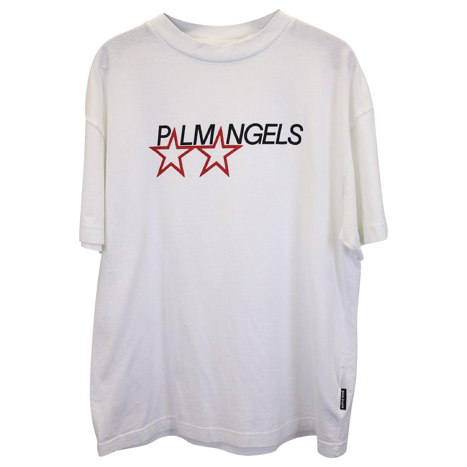 Palm Angels cotton t-shirt with logo