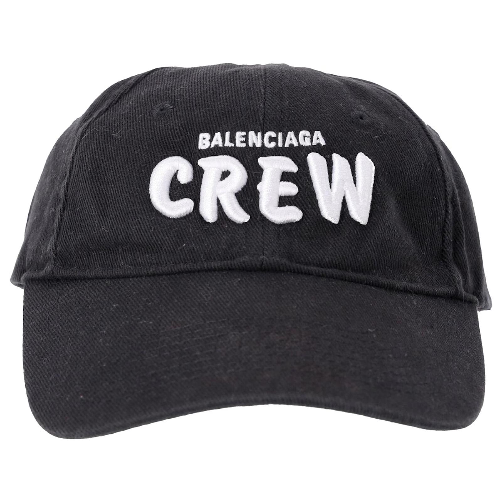 Balenciaga 'Crew' Cap in Black Cotton ref.1017812 - Joli Closet