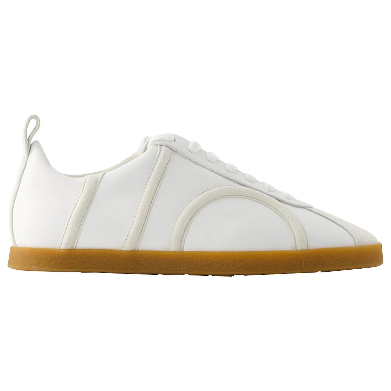 Totme Sneakers - Toteme - Leather - White ref.1017977 - Joli Closet
