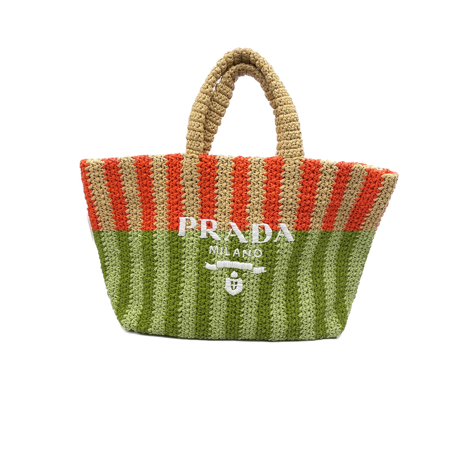【送料&関税込】Prada Straw Handbag Prada Straw Handbag | italist