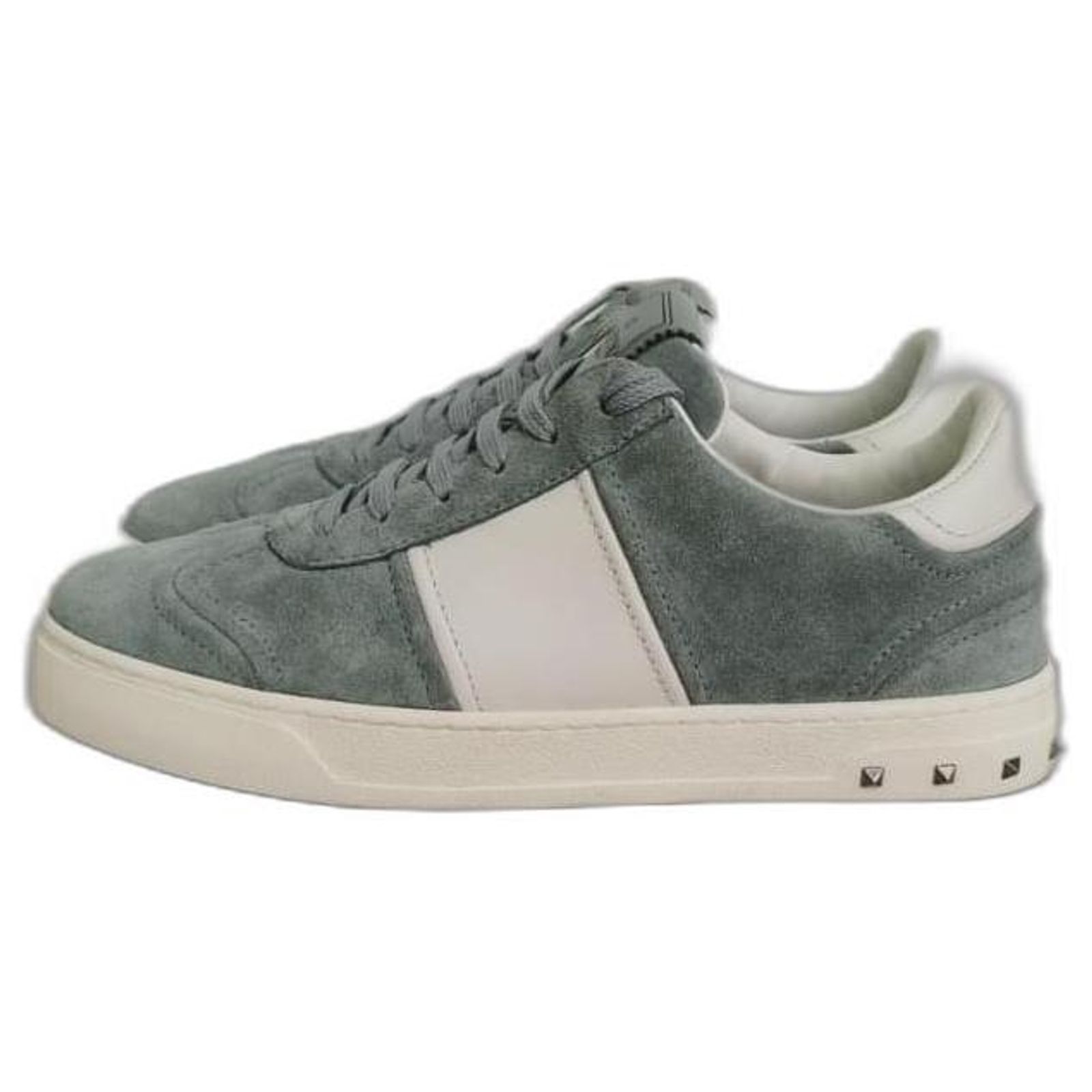 Valentino Garavani Sneakers Grey Suede ref.1018550 - Joli Closet