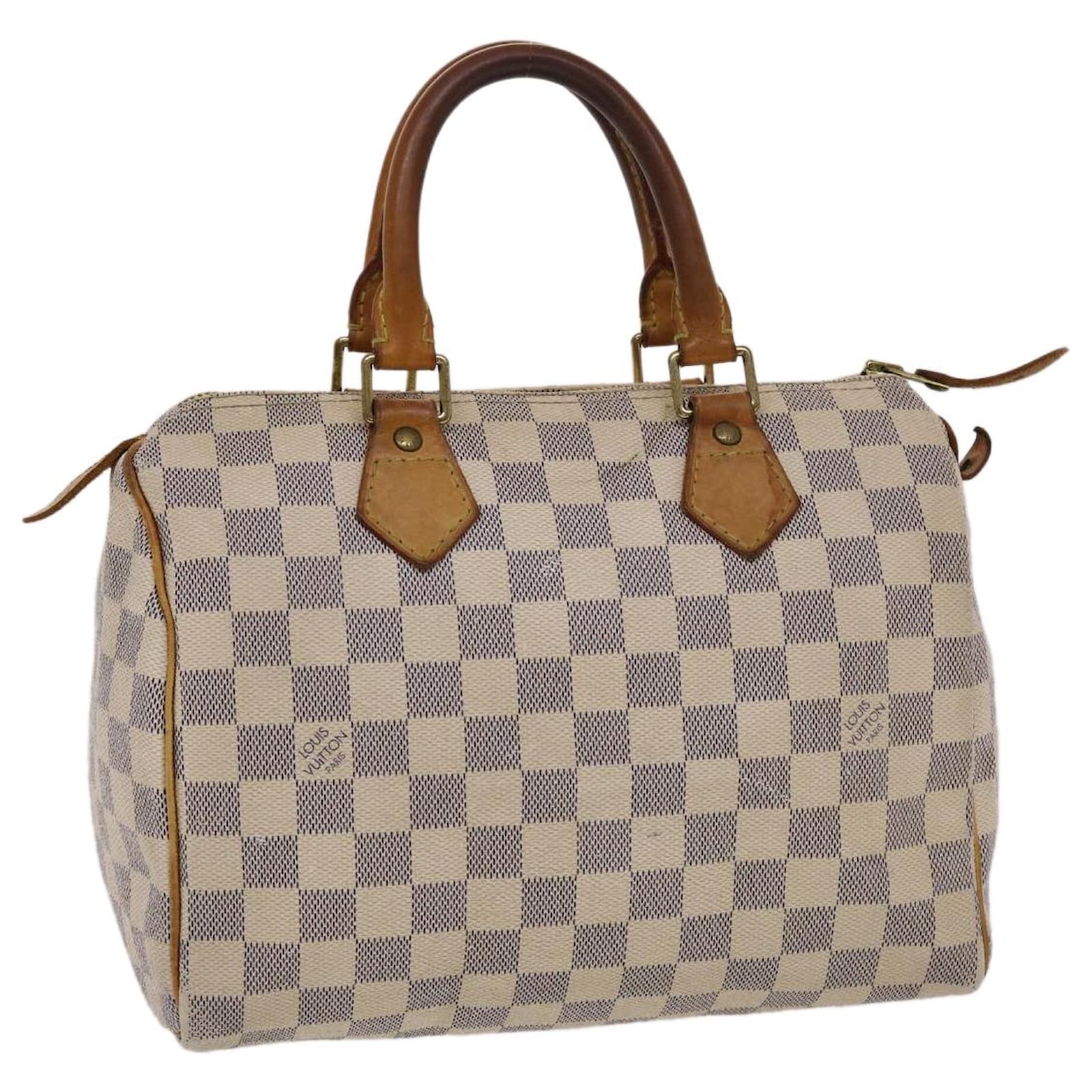 Louis Vuitton Damier Azur Speedy 25 Hand Bag N41534 LV Auth 49015  ref.1018561 - Joli Closet