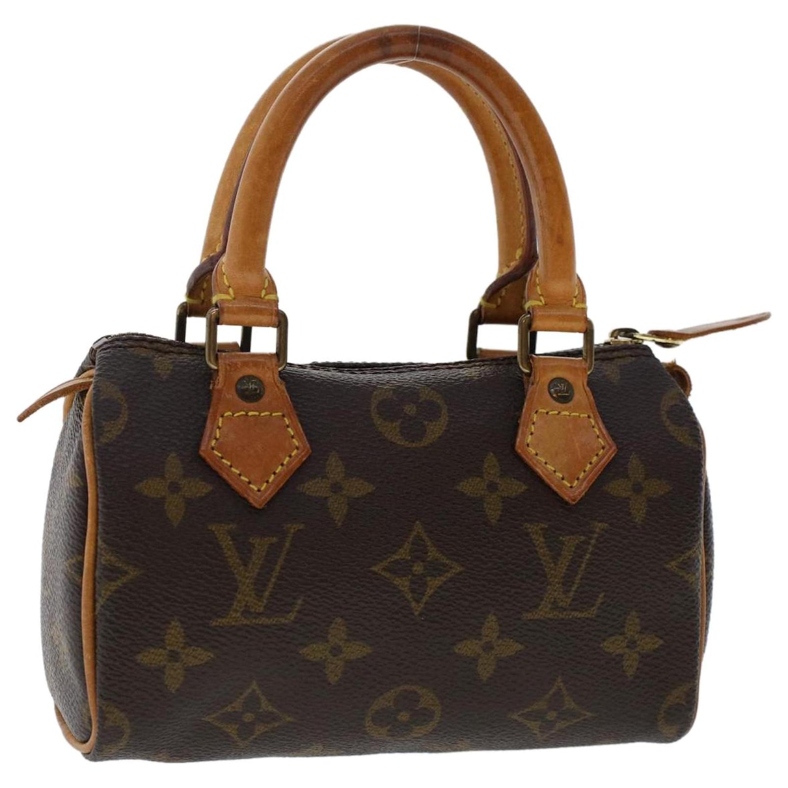 LOUIS VUITTON Monogram Mini Speedy Hand Bag M41534 LV Auth am4818 Cloth  ref.1018580 - Joli Closet