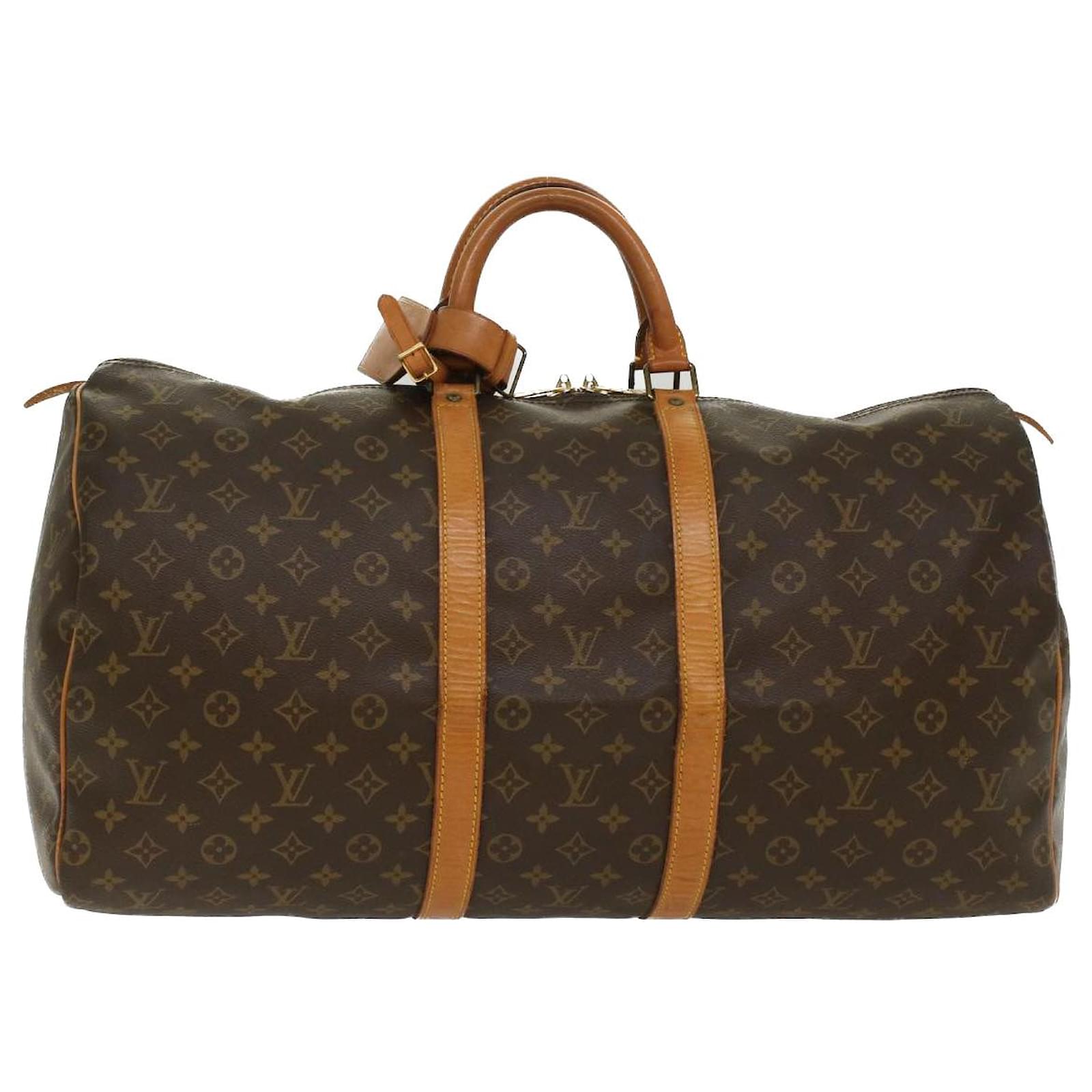 Louis Vuitton Monogram Keepall 55 Boston Bag M41424 LV Auth 48838 Cloth  ref.1019122 - Joli Closet